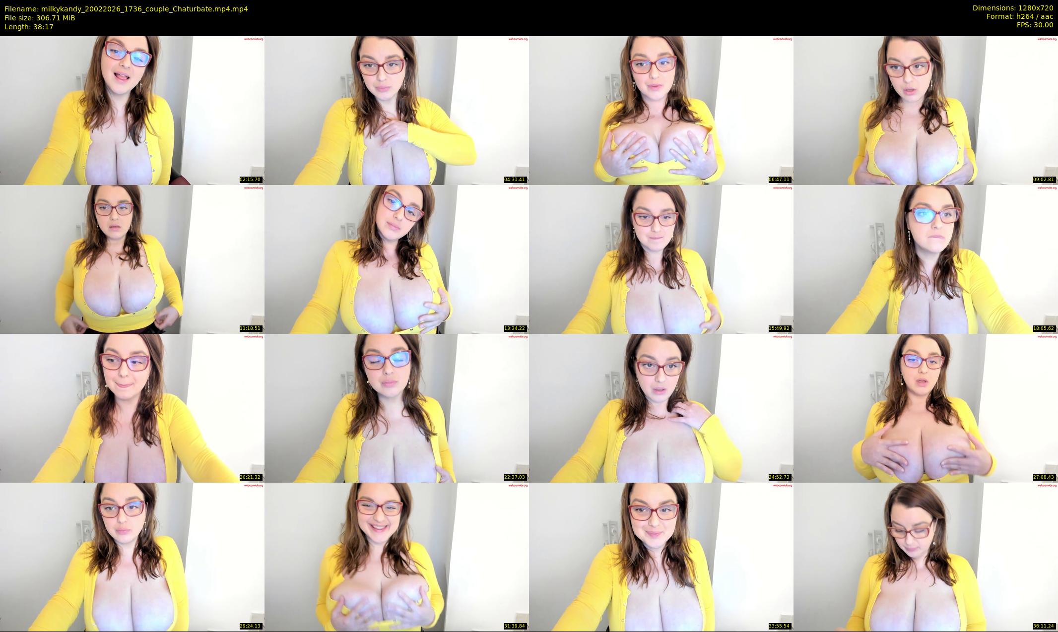 milkykandy — 39 minute Chaturbate female cam show recording, 720p, Feb 20, 2026