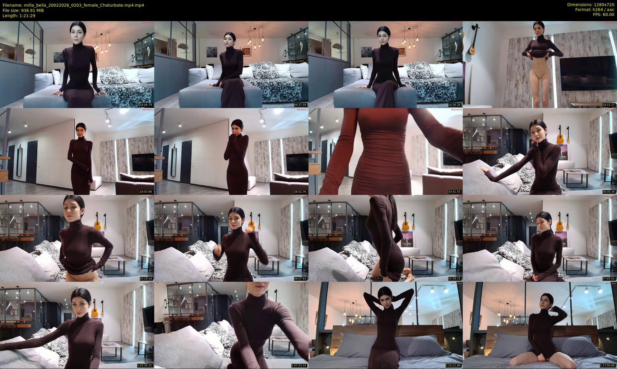 milla_bella — 82 minute Chaturbate female cam show recording, 720p, Feb 20, 2026