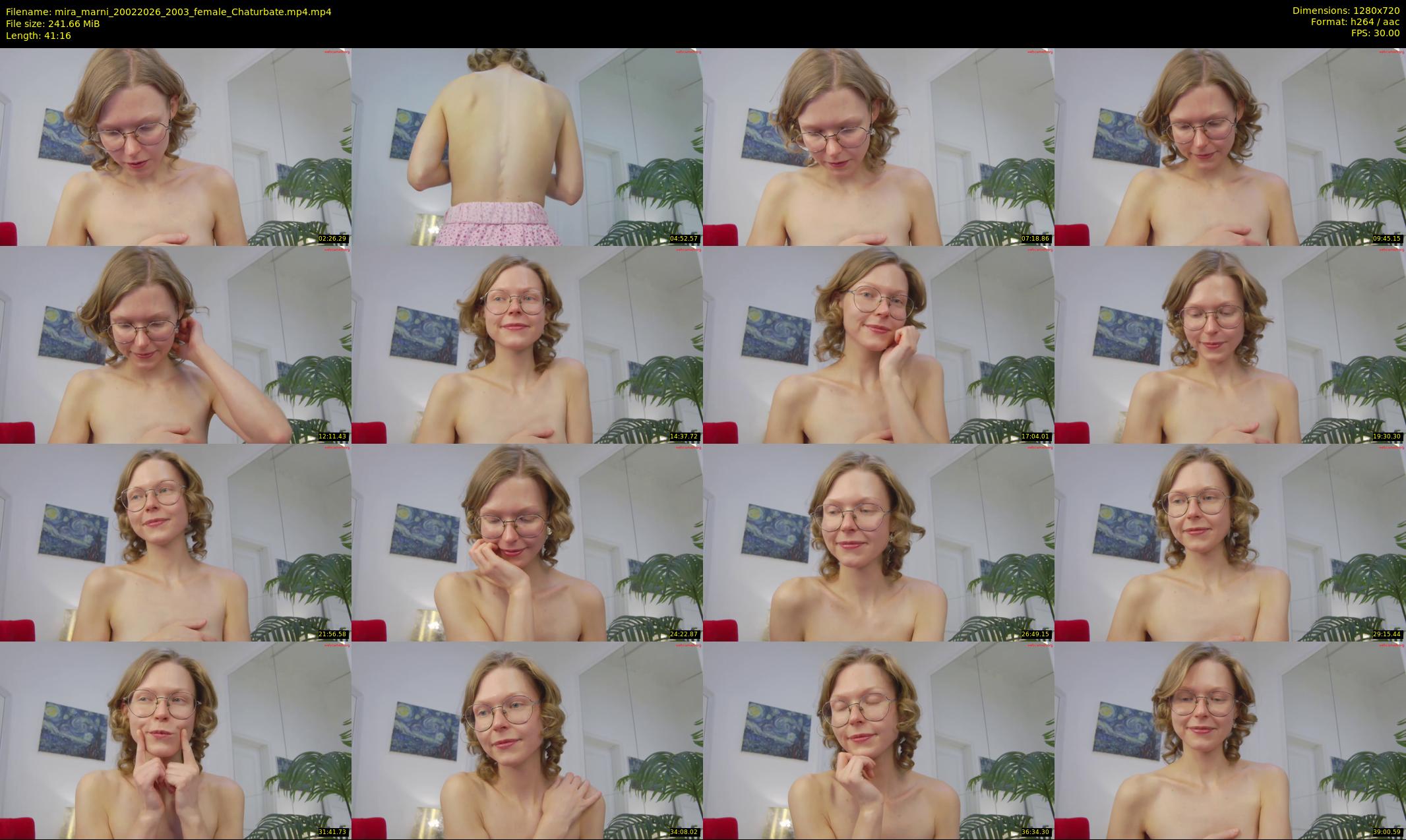 mira_marni — 42 minute Chaturbate female cam show recording, 720p, Feb 20, 2026