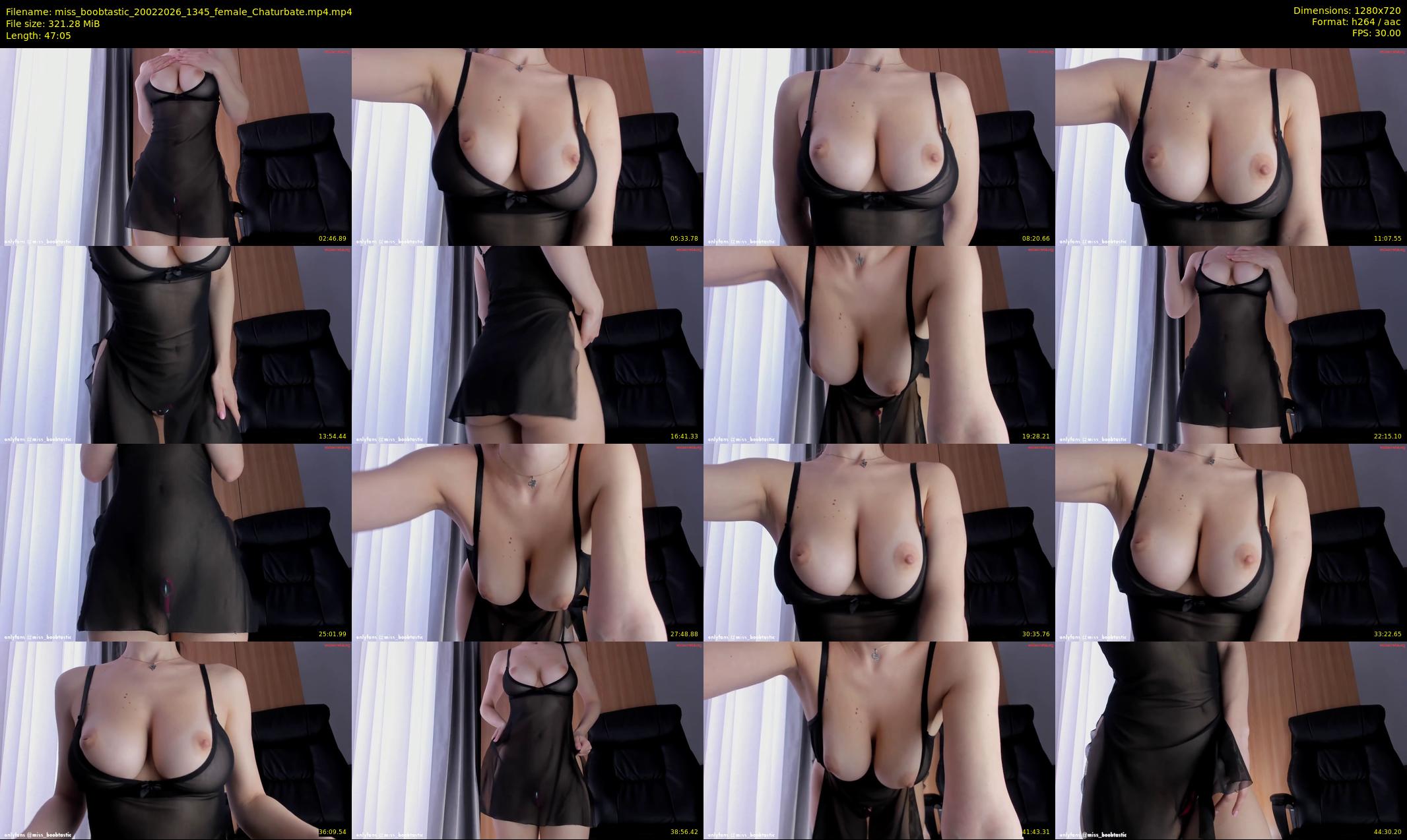 miss_boobtastic — 48 minute Chaturbate female cam show recording, 720p, Feb 20, 2026