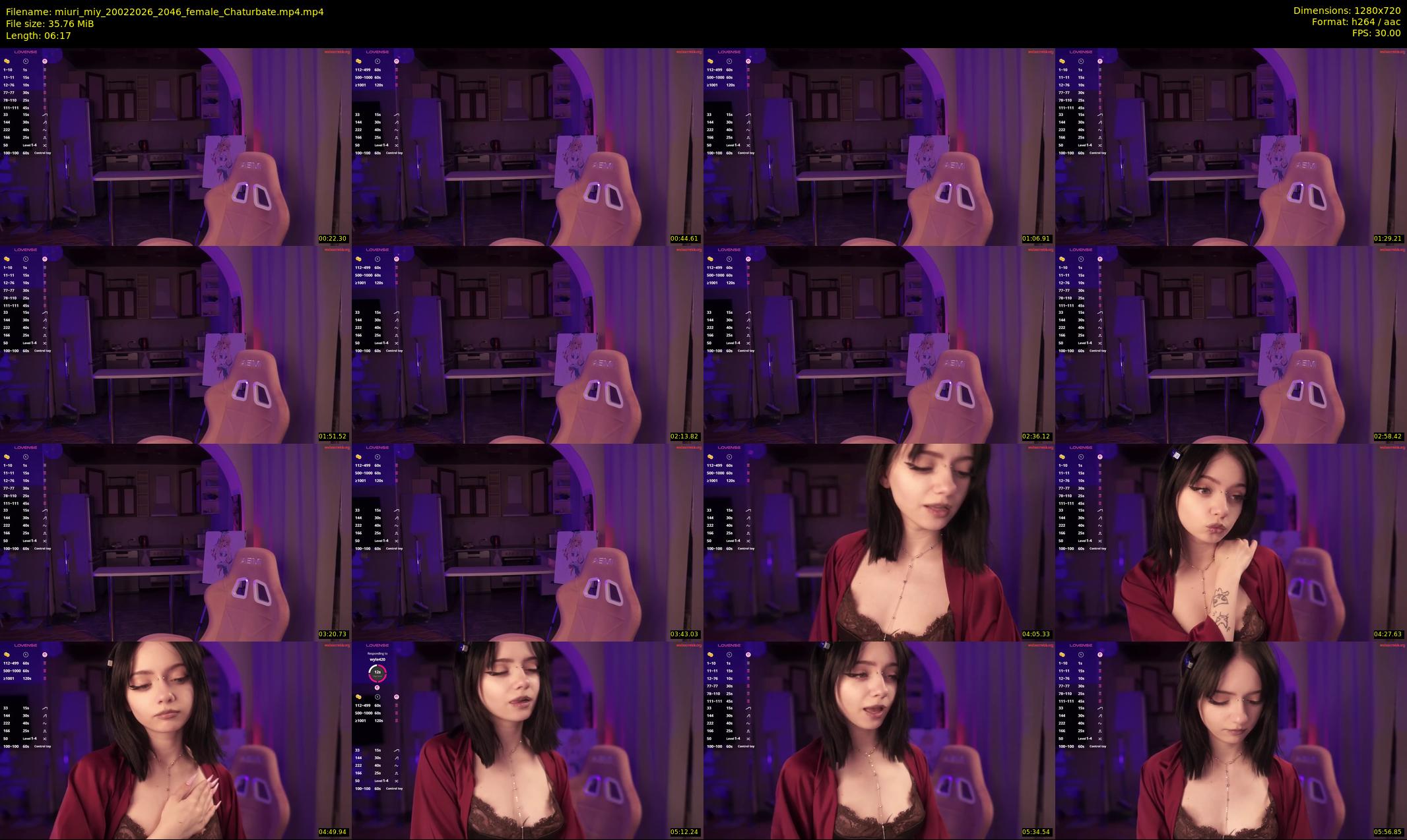 miuri_miy — 7 minute Chaturbate female cam show recording, 720p, Feb 20, 2026