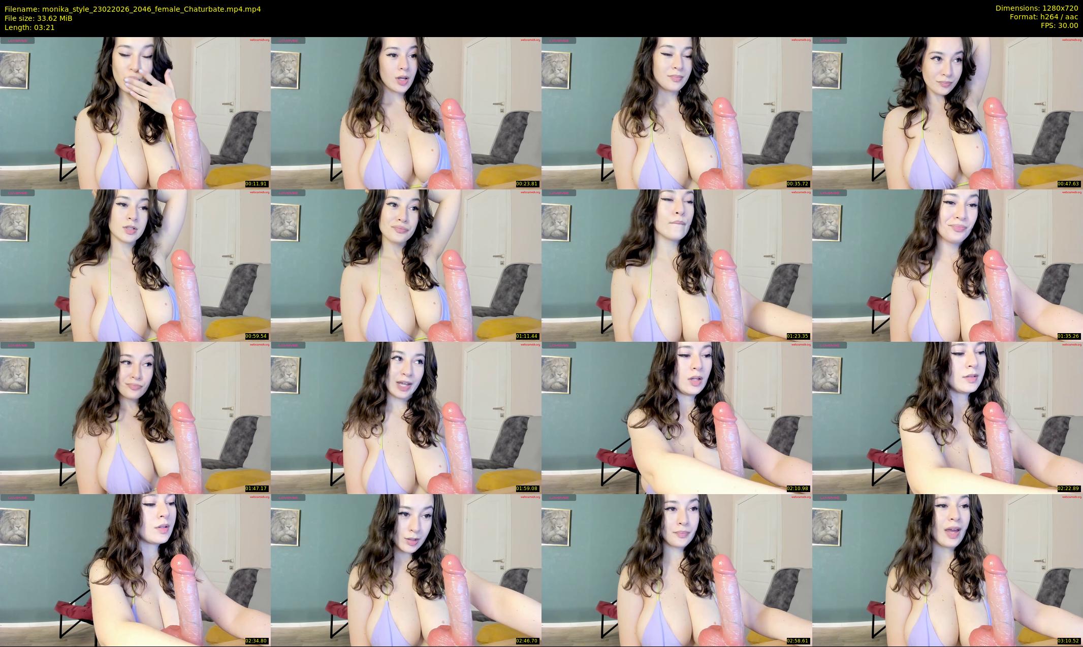 monika_style — 4 minute Chaturbate female cam show recording, 720p, Feb 23, 2026