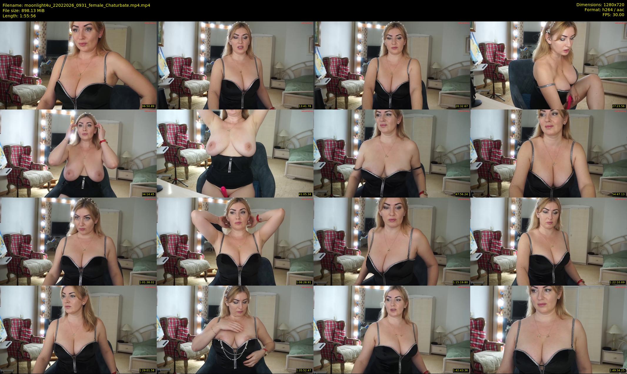 moonlight4u — 116 minute Chaturbate female cam show recording, 720p, Feb 22, 2026