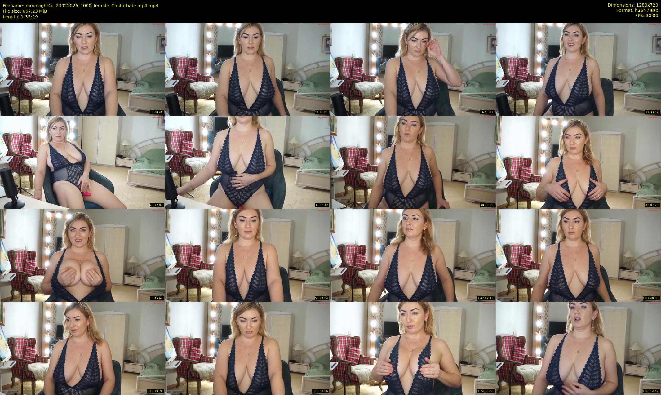 moonlight4u — 96 minute Chaturbate female cam show recording, 720p, Feb 23, 2026