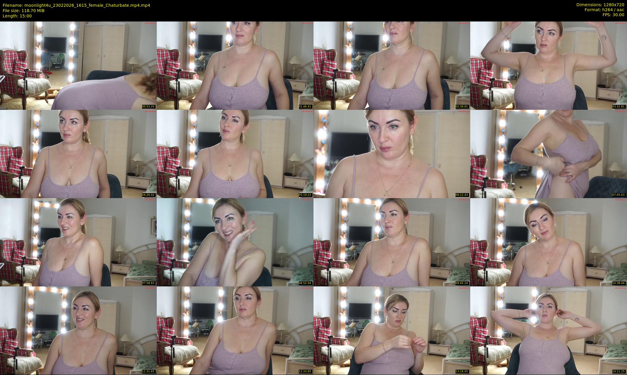 moonlight4u — 15 minute Chaturbate female cam show recording, 720p, Feb 23, 2026