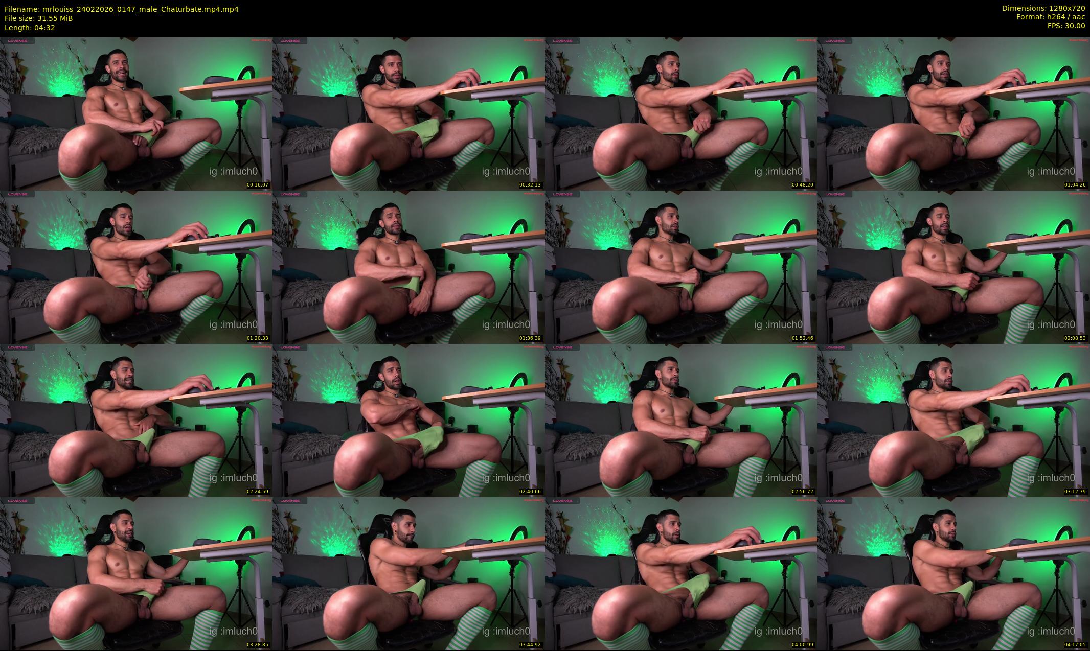 mrlouiss — 5 minute Chaturbate male cam show recording, 720p, Feb 24, 2026