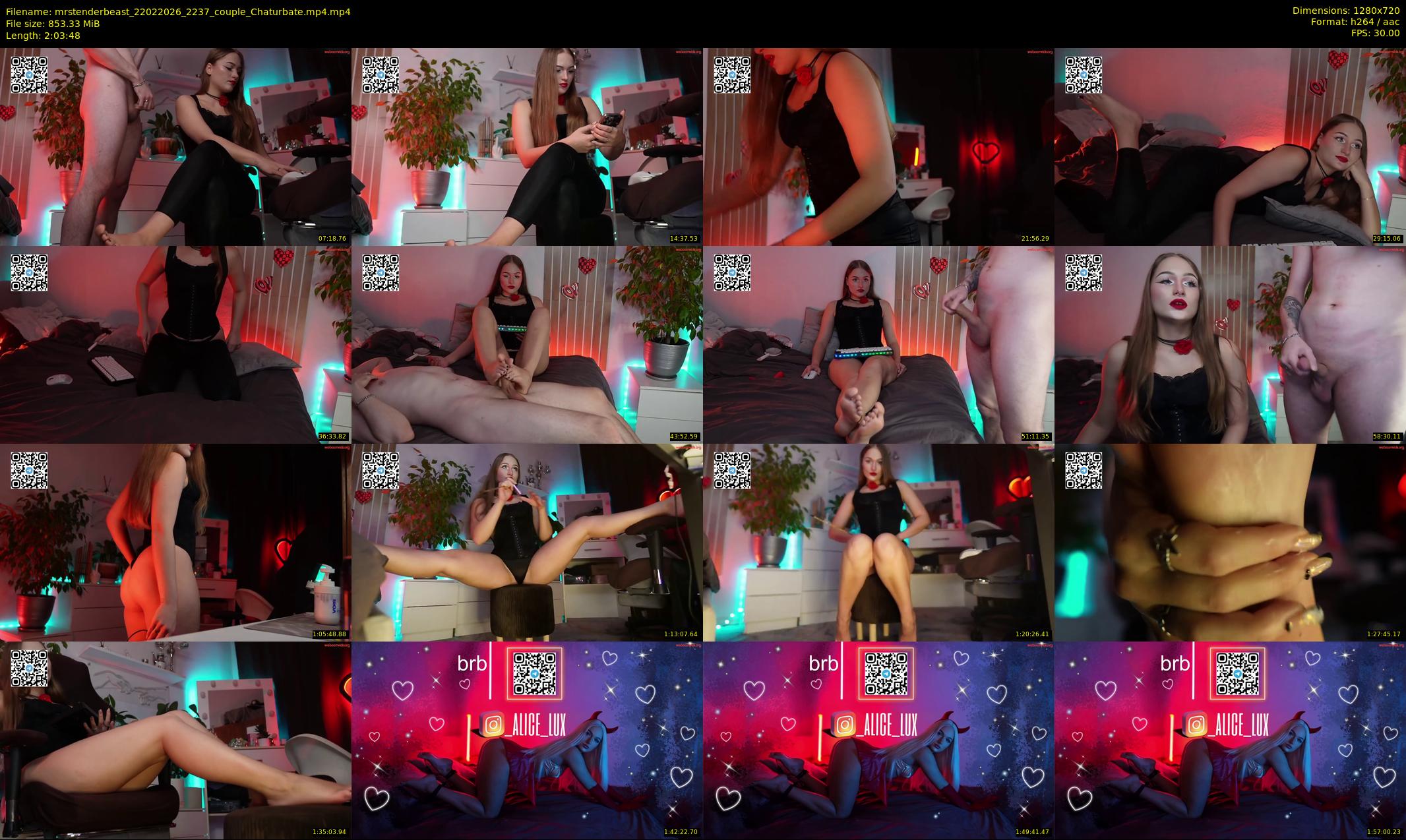 mrstenderbeast — 124 minute Chaturbate couple cam show recording, 720p, Feb 22, 2026