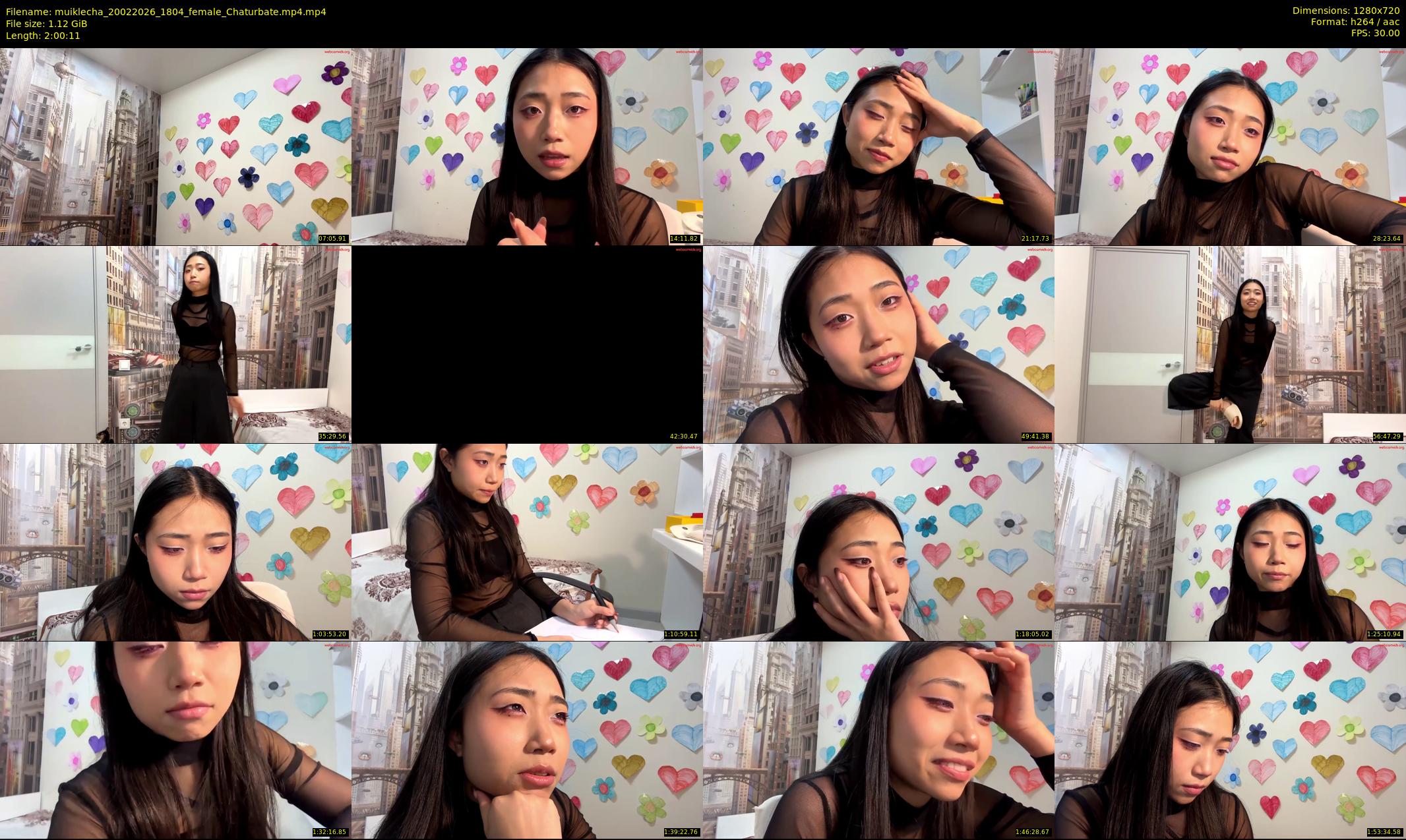 muiklecha — 121 minute Chaturbate female cam show recording, 720p, Feb 20, 2026