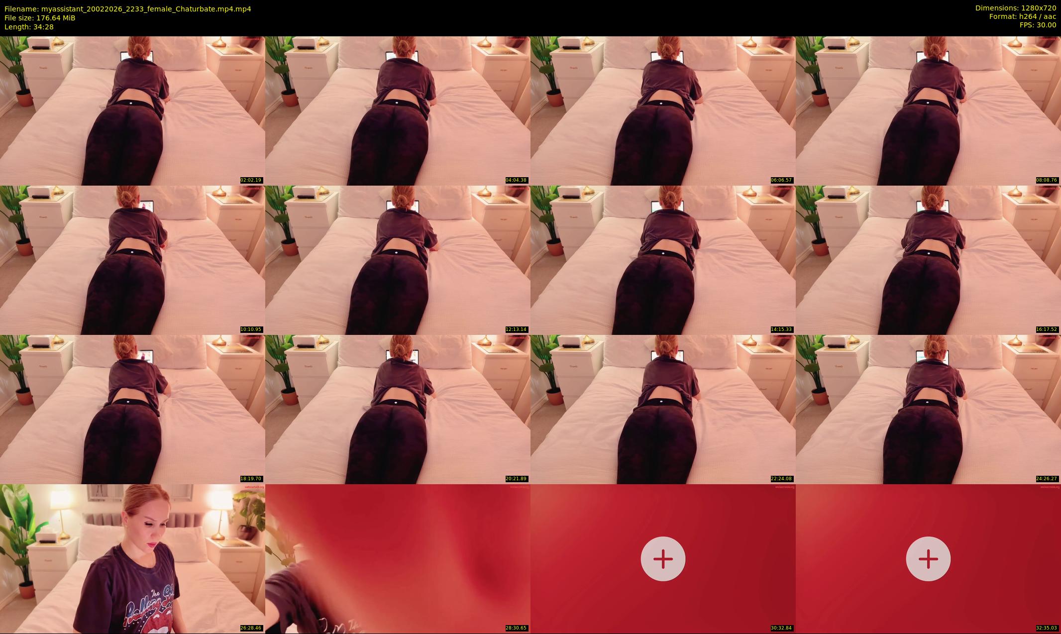 myassistant — 35 minute Chaturbate female cam show recording, 720p, Feb 20, 2026