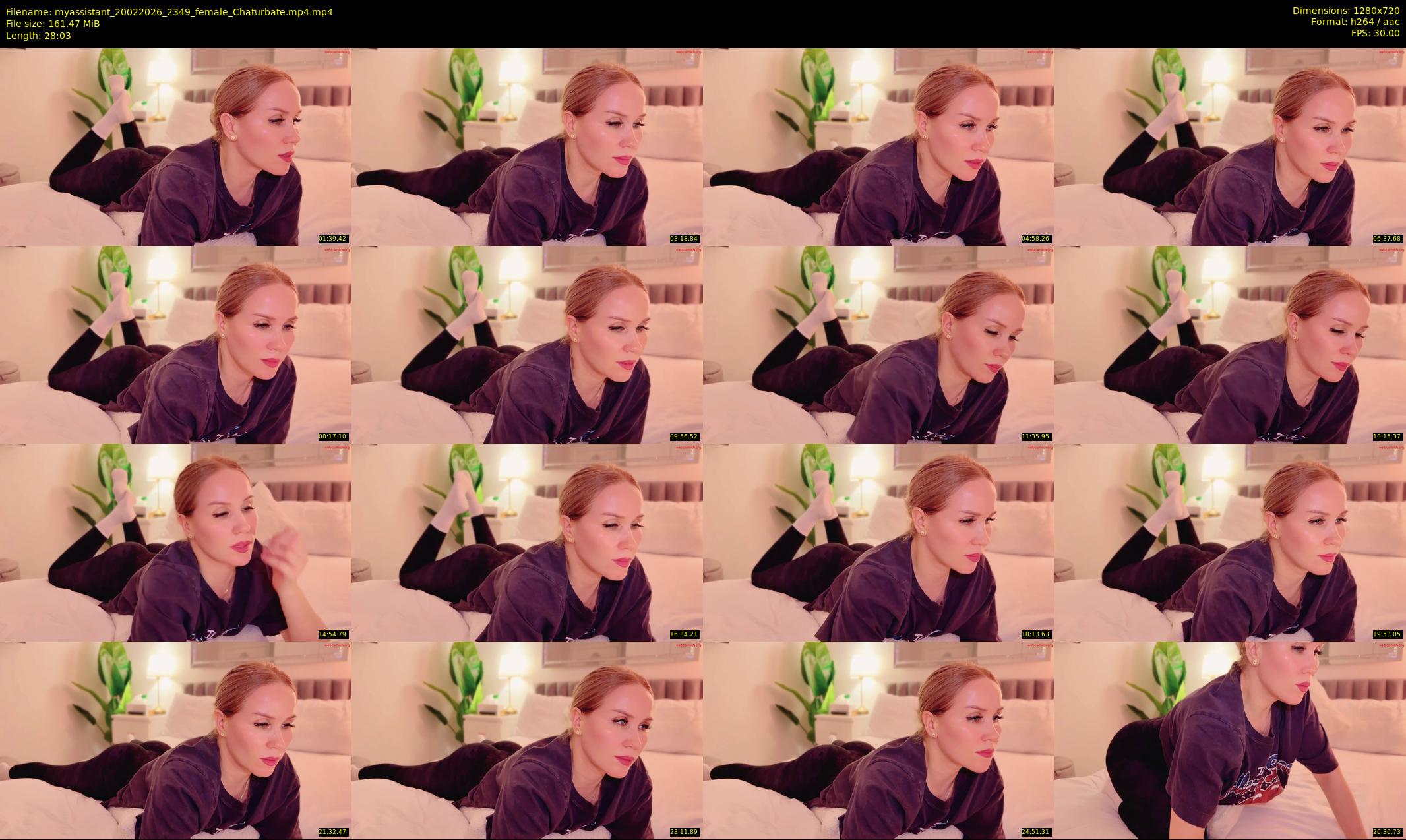 myassistant — 29 minute Chaturbate female cam show recording, 720p, Feb 20, 2026