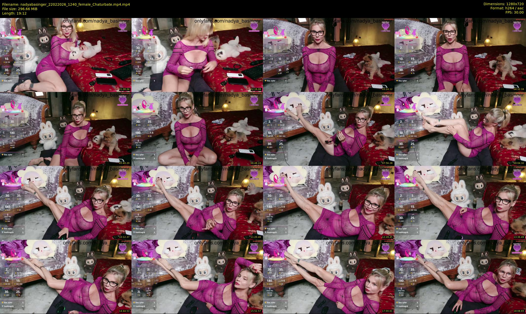 nadyabasinger — 20 minute Chaturbate female cam show recording, 720p, Feb 22, 2026
