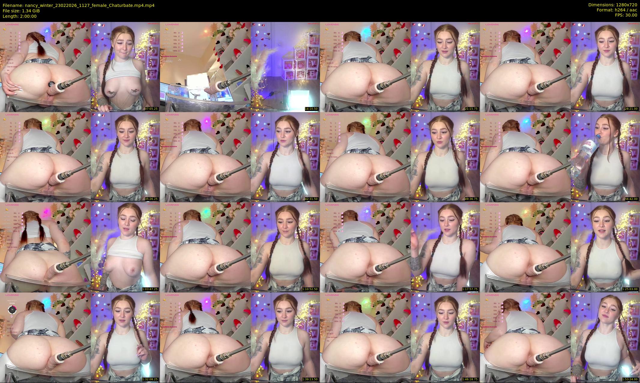 nancy_winter — 120 minute Chaturbate female cam show recording, 720p, Feb 23, 2026