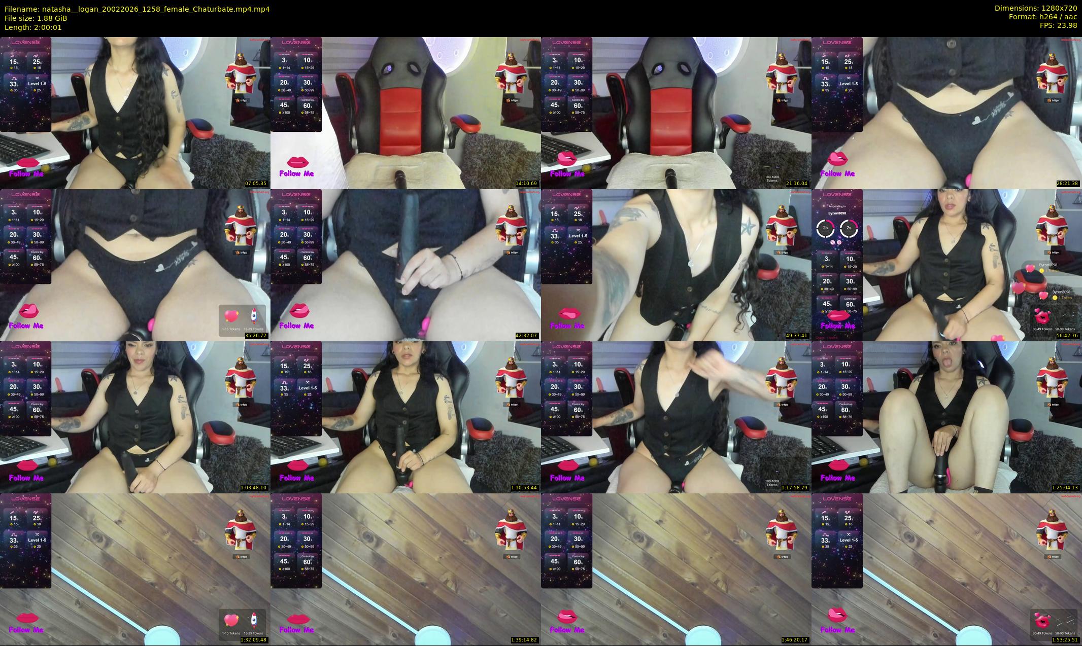 natasha__logan — 121 minute Chaturbate female cam show recording, 720p, Feb 20, 2026