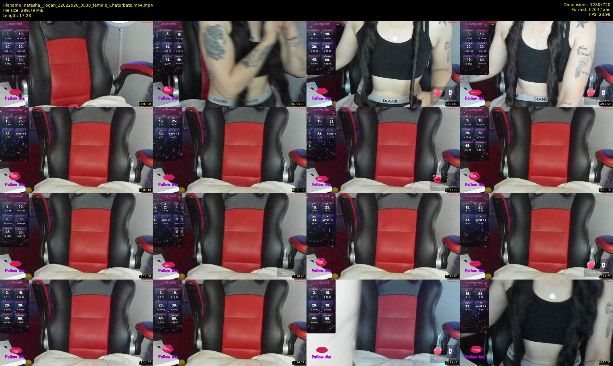 natasha__logan — 18 minute Chaturbate female cam show recording, 720p, Feb 22, 2026