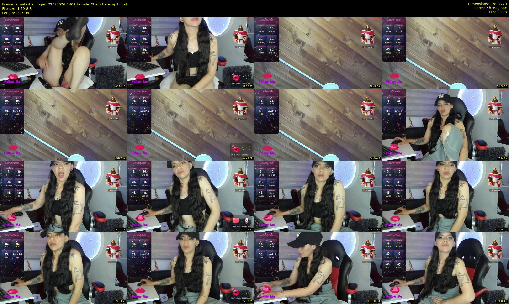 natasha__logan — 106 minute Chaturbate female cam show recording, 720p, Feb 22, 2026