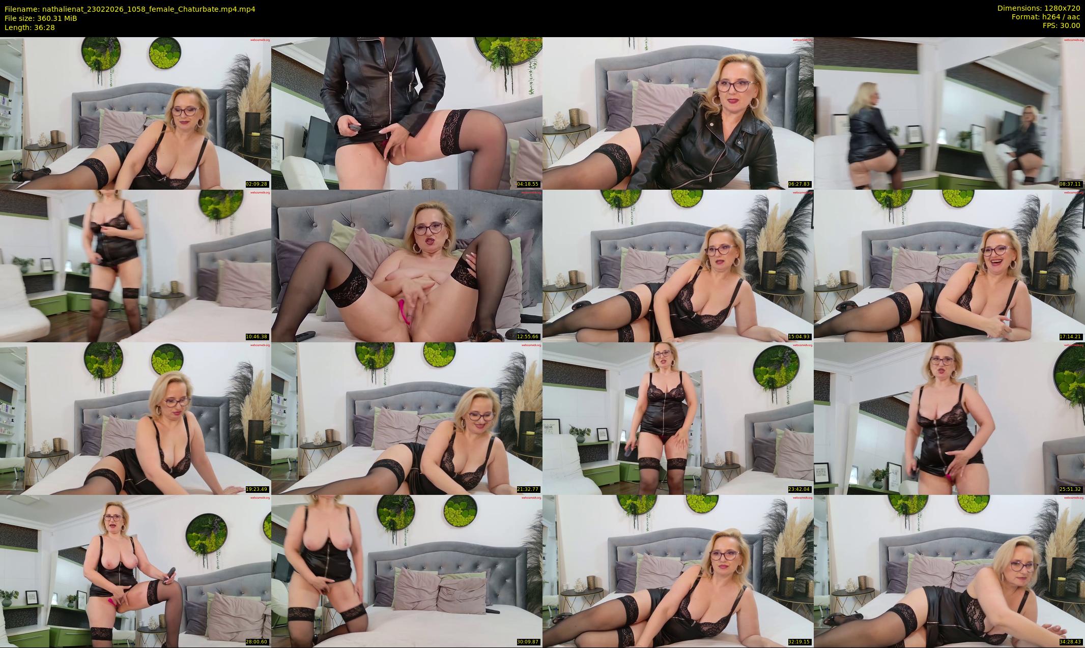 nathalienat — 37 minute Chaturbate female cam show recording, 720p, Feb 23, 2026