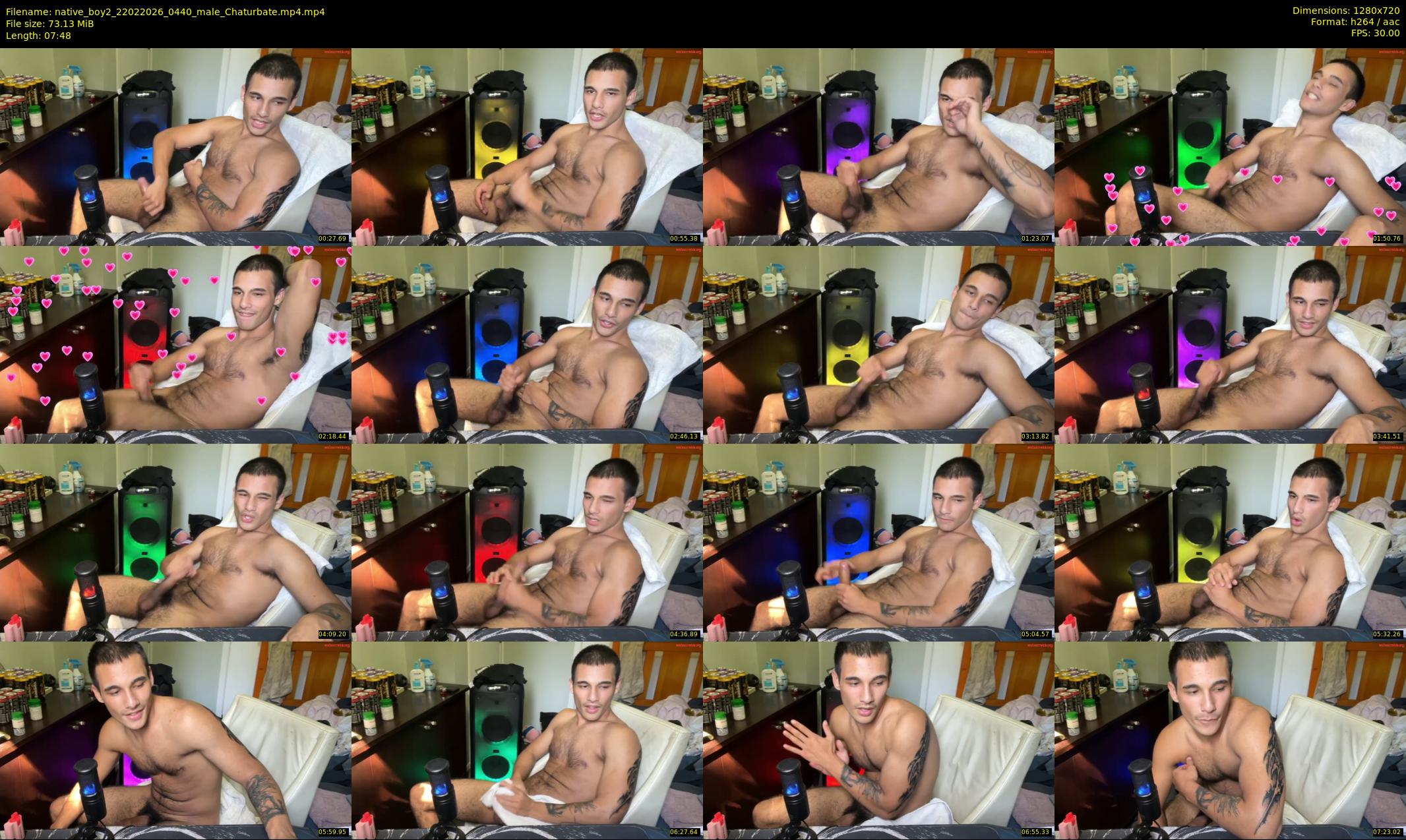 native_boy2 — 8 minute Chaturbate male cam show recording, 720p, Feb 22, 2026