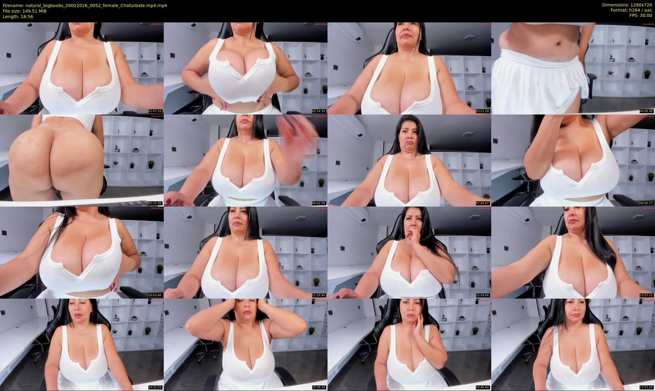 natural_bigboobs — 19 minute Chaturbate female cam show recording, 720p, Feb 20, 2026