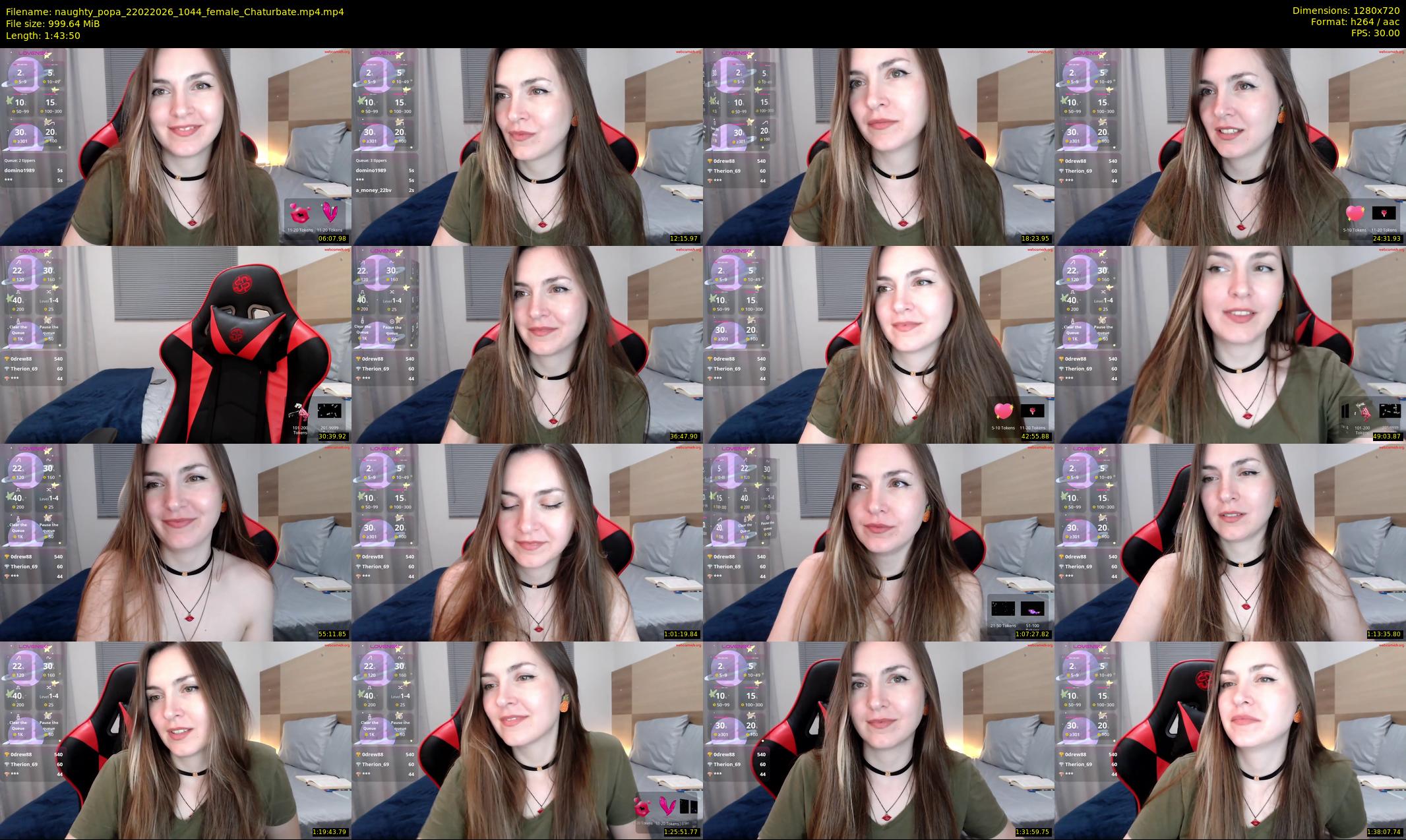 naughty_popa — 104 minute Chaturbate female cam show recording, 720p, Feb 22, 2026