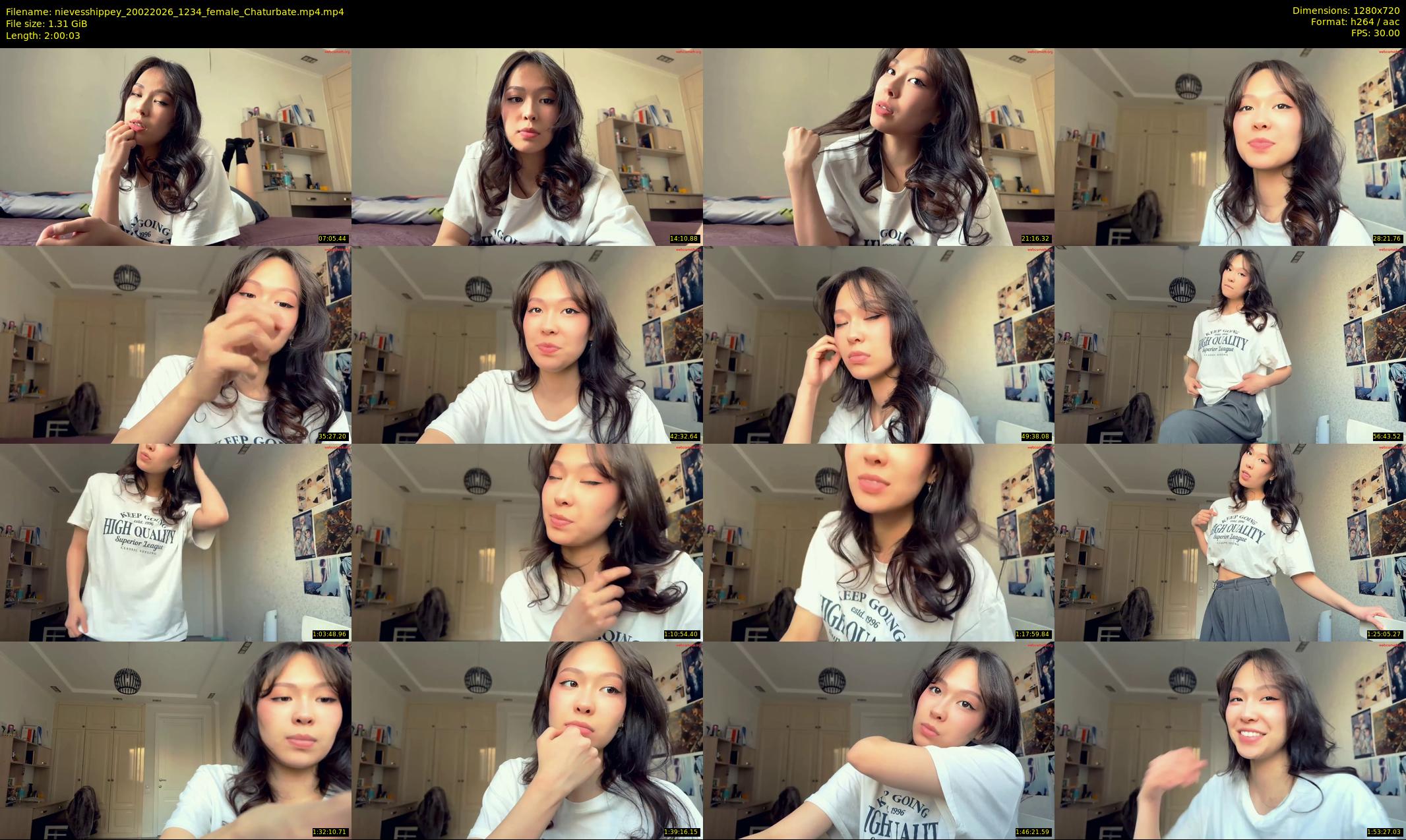 nievesshippey — 121 minute Chaturbate female cam show recording, 720p, Feb 20, 2026