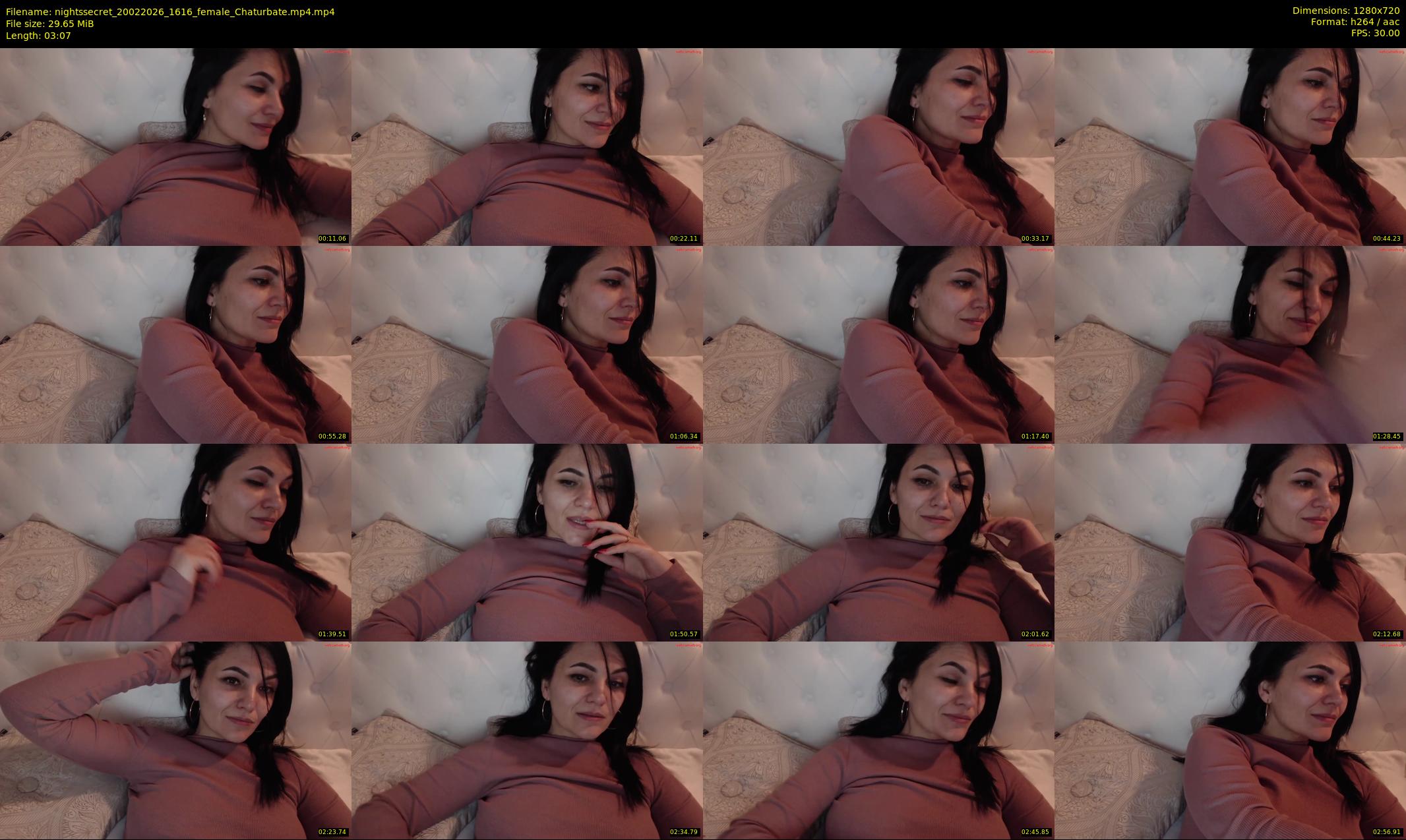 nightssecret — 4 minute Chaturbate female cam show recording, 720p, Feb 20, 2026