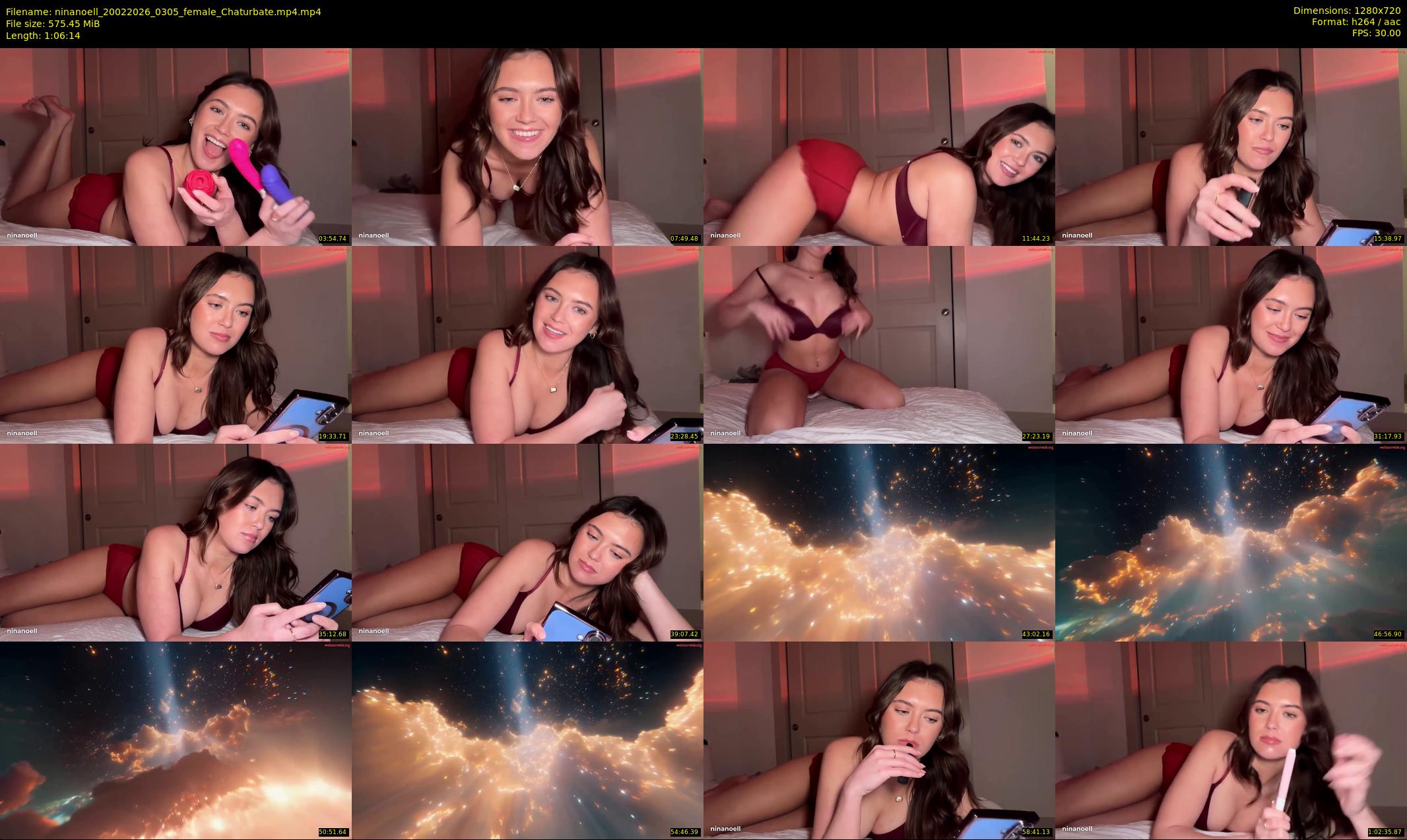 ninanoell — 67 minute Chaturbate female cam show recording, 720p, Feb 20, 2026