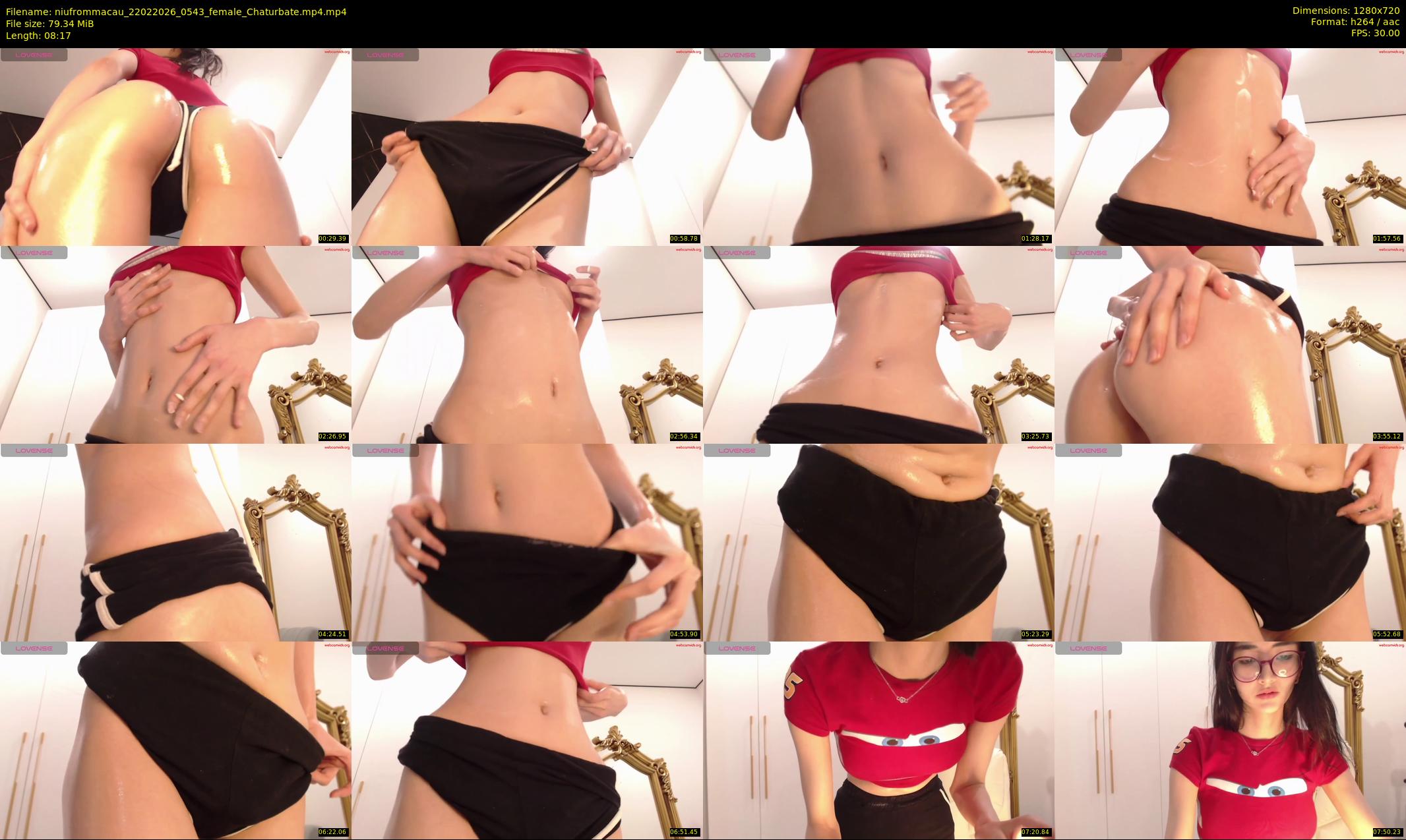 niufrommacau — 9 minute Chaturbate female cam show recording, 720p, Feb 22, 2026