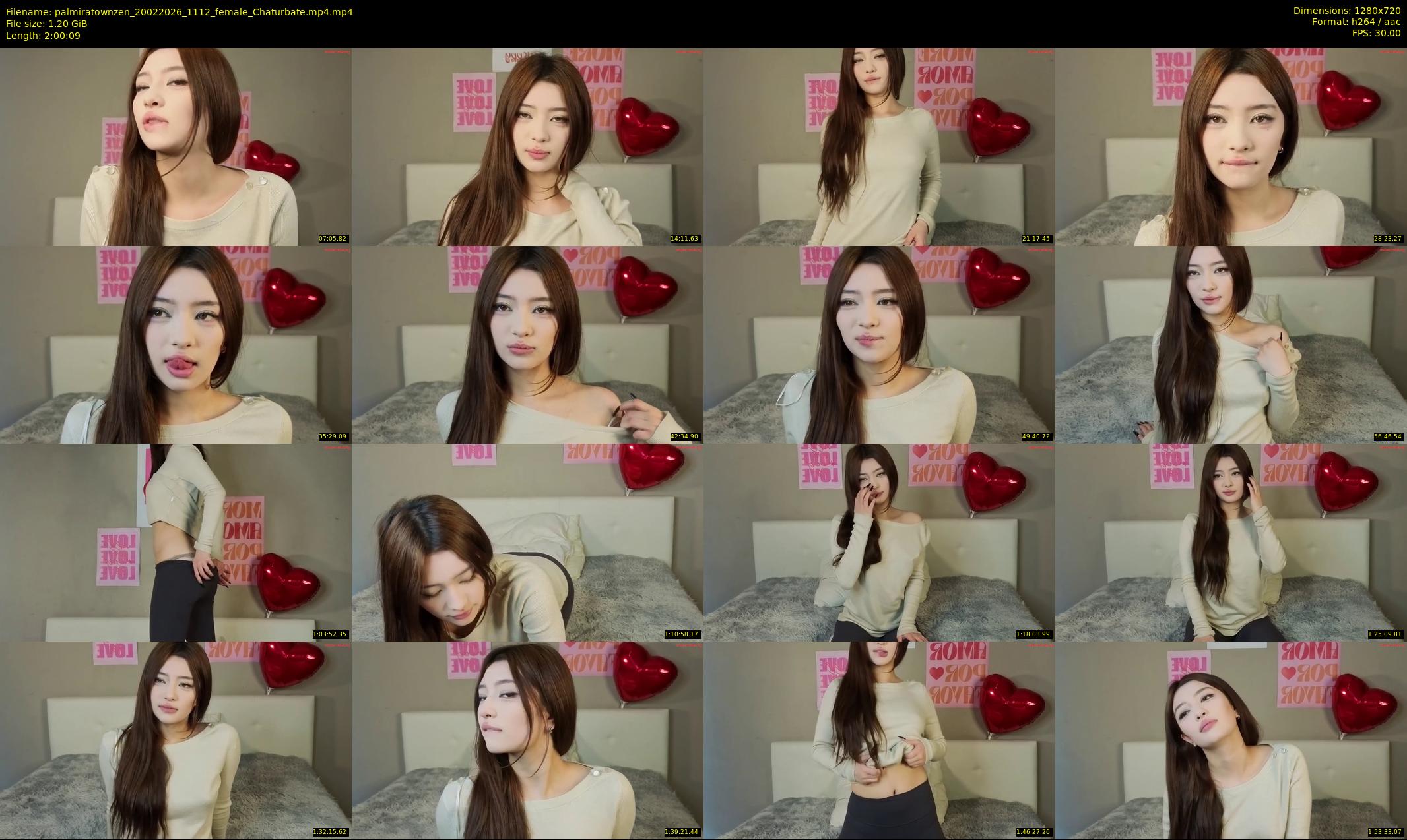 palmiratownzen — 121 minute Chaturbate female cam show recording, 720p, Feb 20, 2026