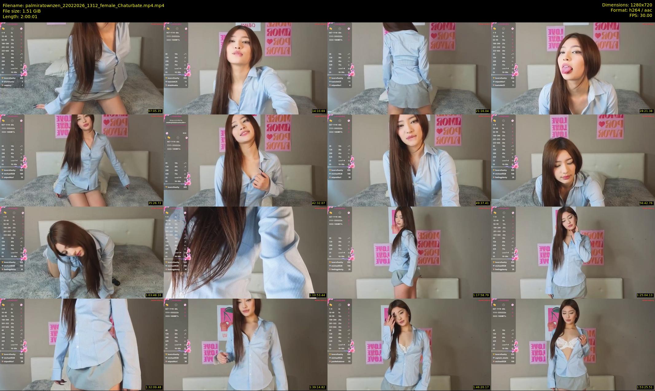 palmiratownzen — 121 minute Chaturbate female cam show recording, 720p, Feb 22, 2026