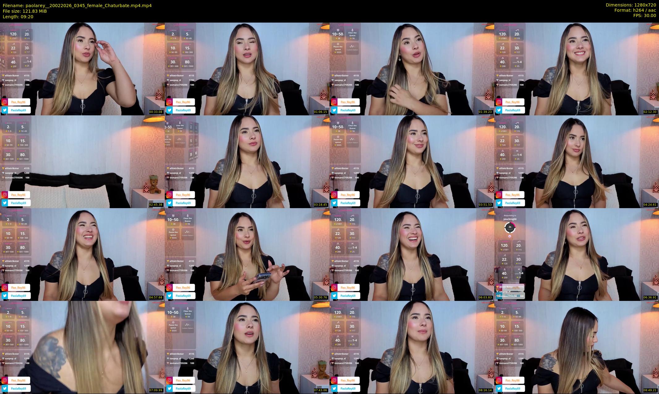 paolarey_ — 10 minute Chaturbate female cam show recording, 720p, Feb 20, 2026