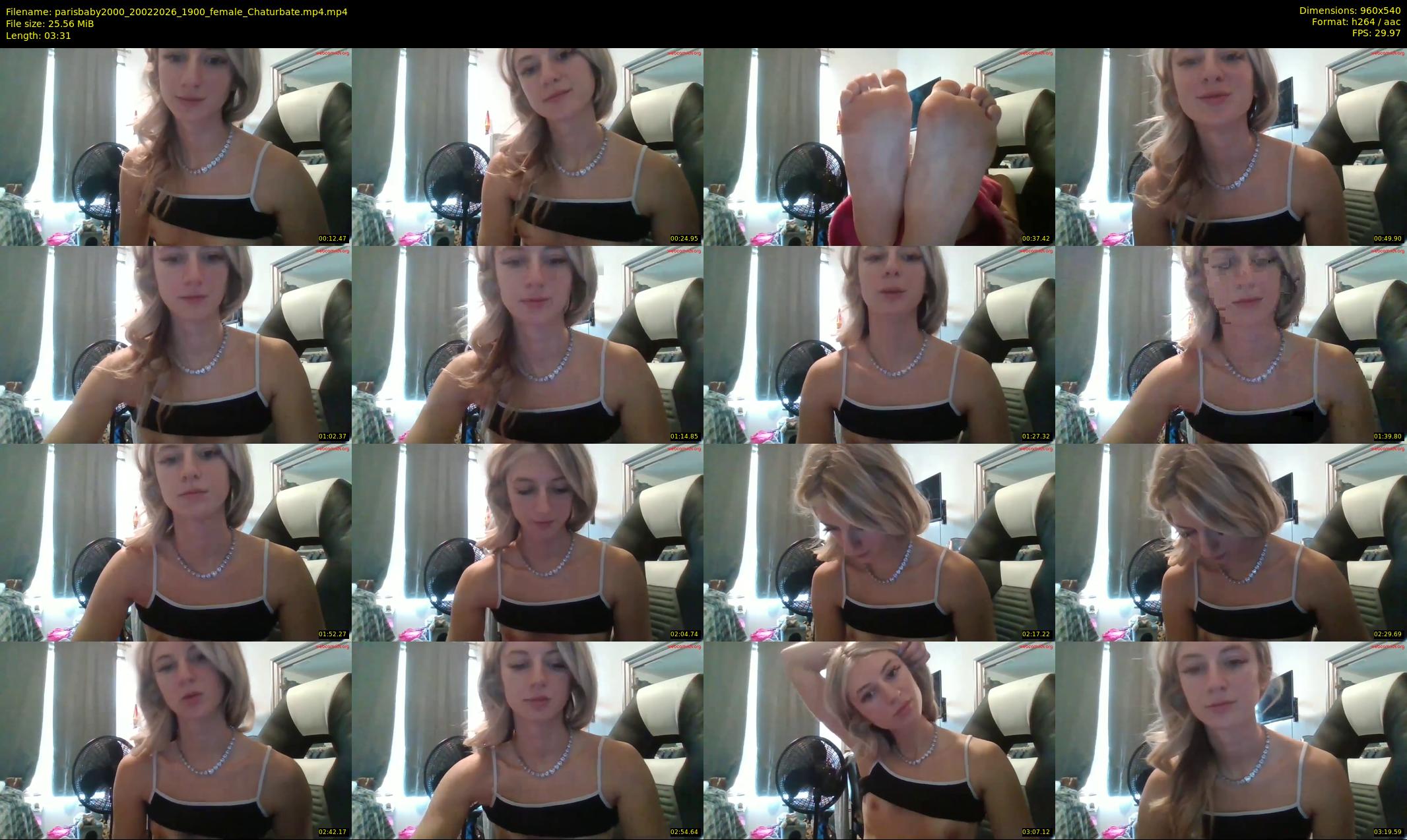 parisbaby2000 — 4 minute Chaturbate female cam show recording, 480p, Feb 20, 2026