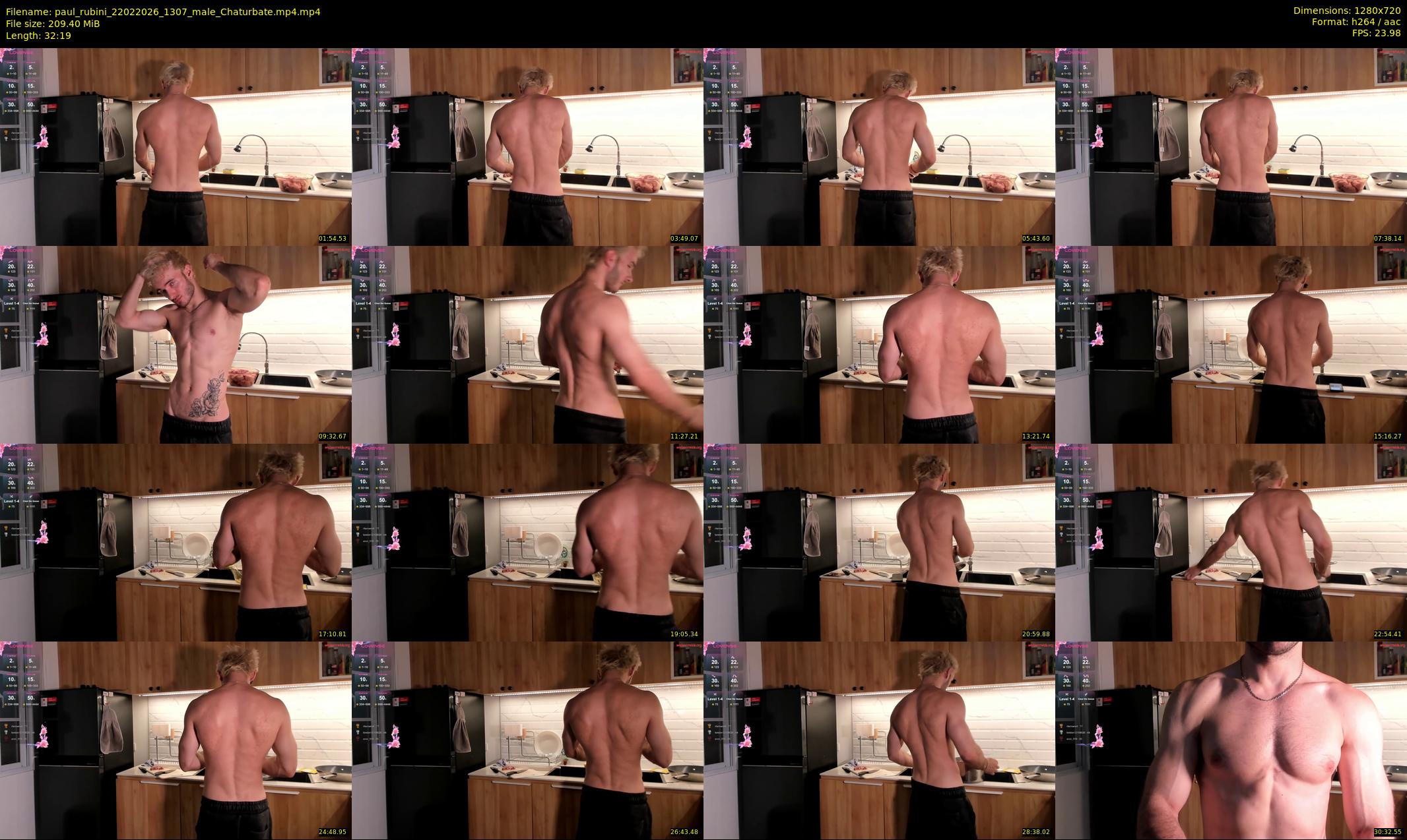 paul_rubini — 33 minute Chaturbate male cam show recording, 720p, Feb 22, 2026