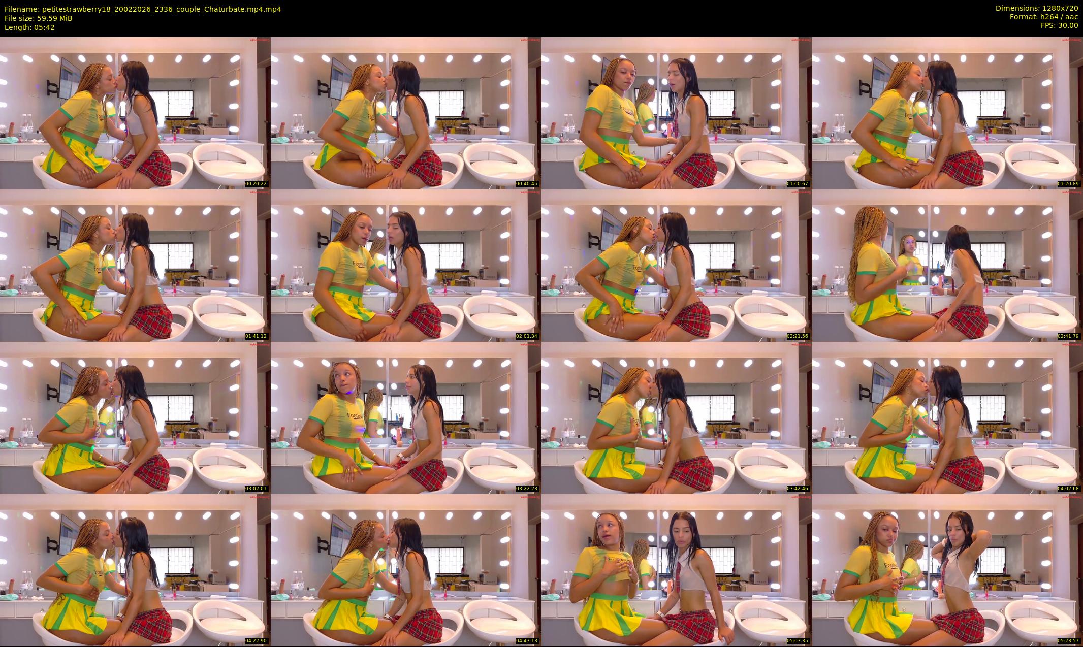 petitestrawberry18 — 6 minute Chaturbate couple cam show recording, 720p, Feb 20, 2026
