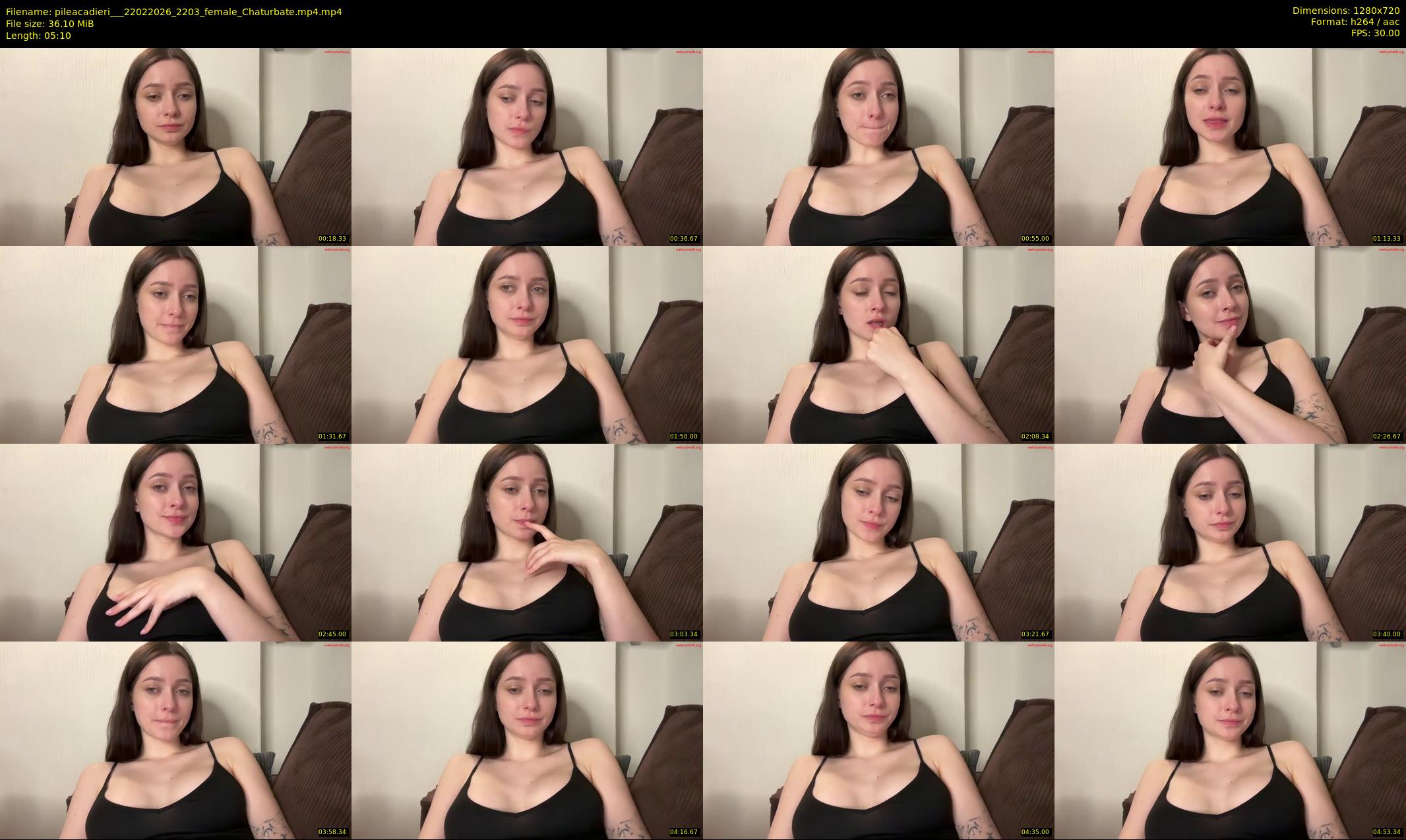 pileacadieri__ — 6 minute Chaturbate female cam show recording, 720p, Feb 22, 2026