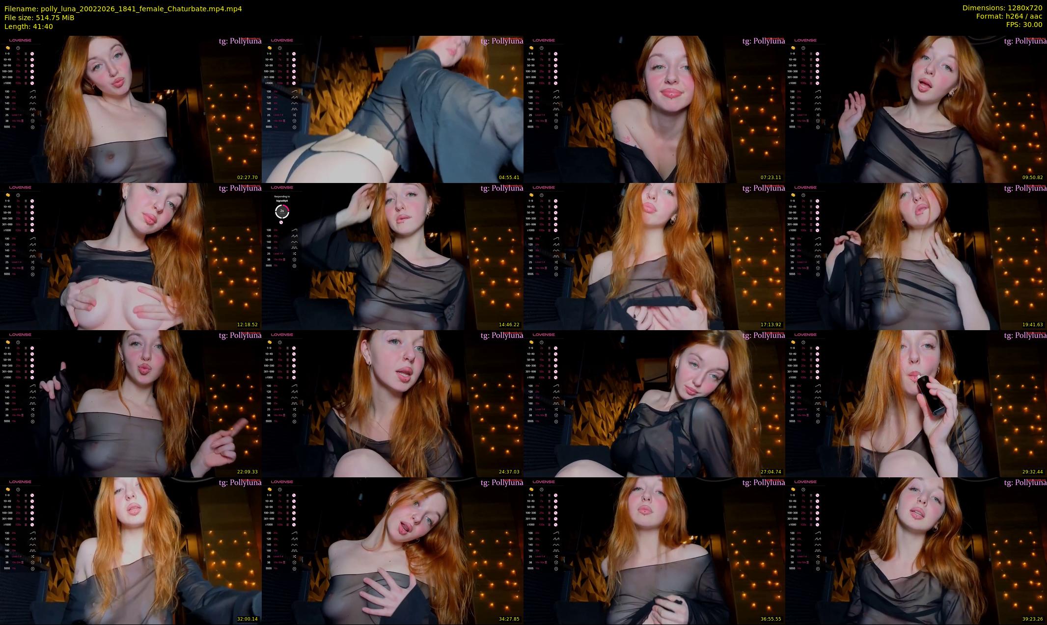 polly_luna — 42 minute Chaturbate female cam show recording, 720p, Feb 20, 2026