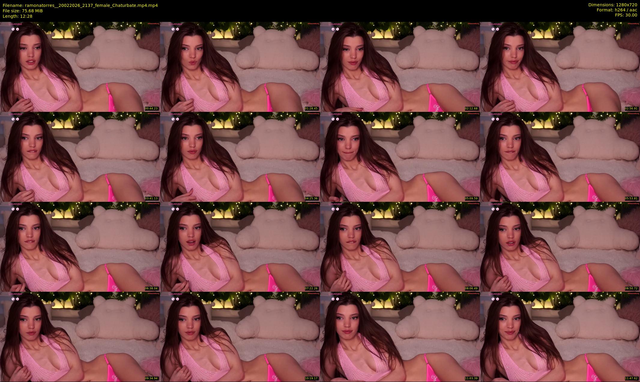 ramonatorres_ — 13 minute Chaturbate female cam show recording, 720p, Feb 20, 2026