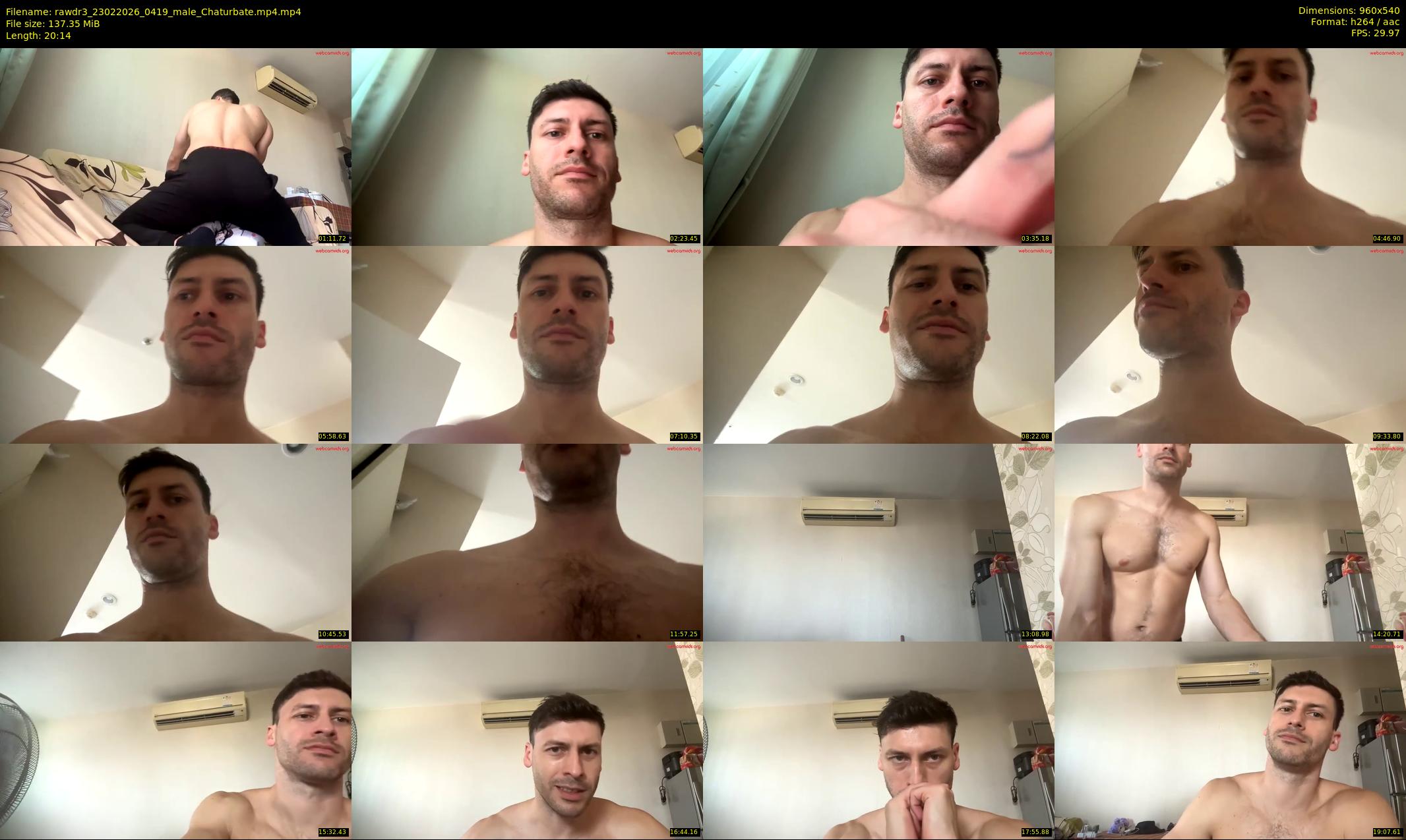 rawdr3 — 21 minute Chaturbate male cam show recording, 480p, Feb 23, 2026