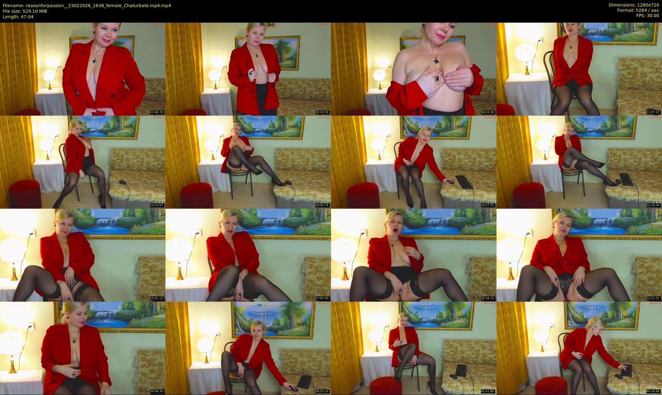 reasonforpassion_ — 48 minute Chaturbate female cam show recording, 720p, Feb 23, 2026