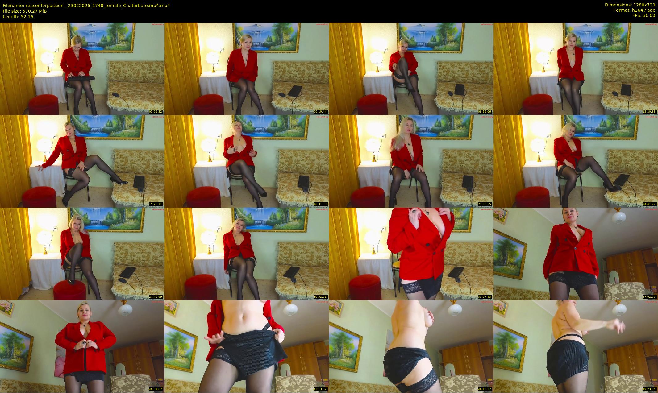 reasonforpassion_ — 53 minute Chaturbate female cam show recording, 720p, Feb 23, 2026