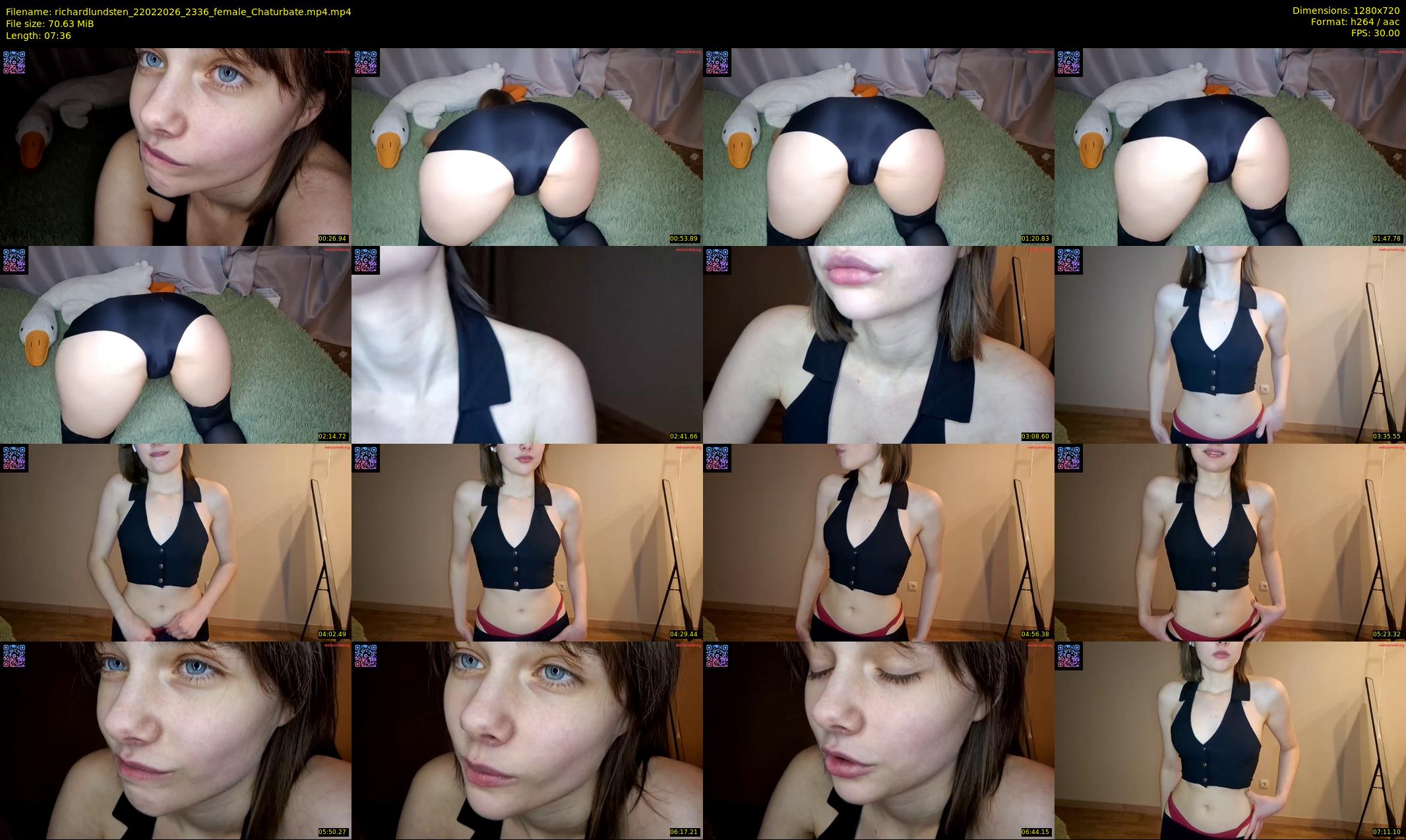 richardlundsten — 8 minute Chaturbate female cam show recording, 720p, Feb 22, 2026
