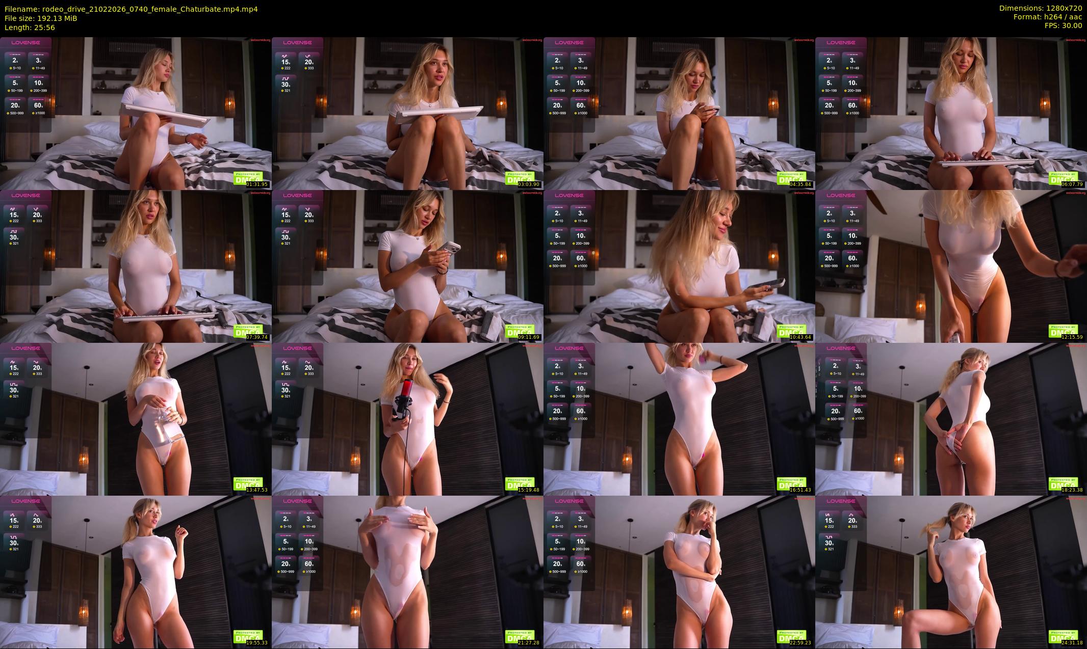 rodeo_drive — 26 minute Chaturbate female cam show recording, 720p, Feb 21, 2026