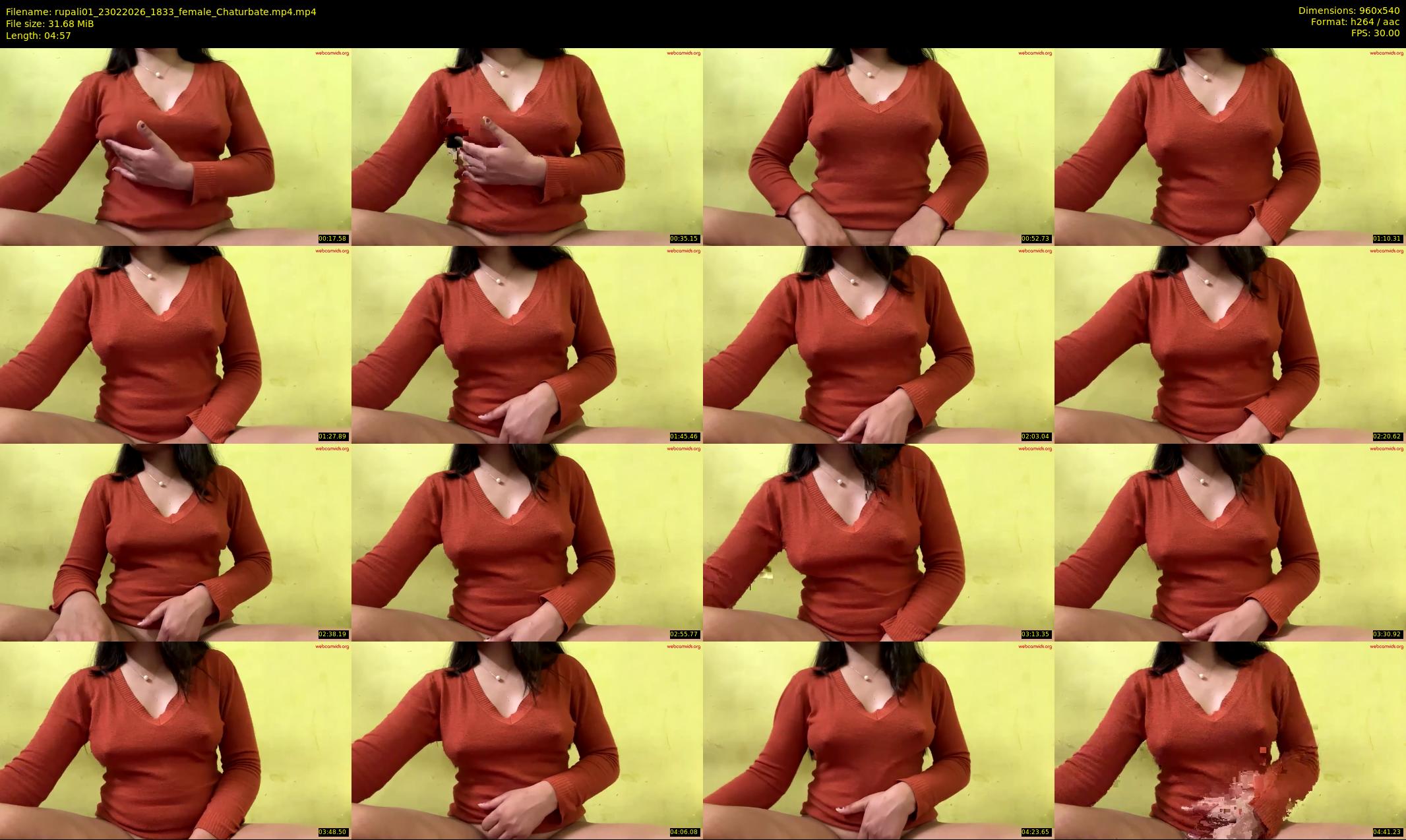 rupali01 — 5 minute Chaturbate female cam show recording, 480p, Feb 23, 2026
