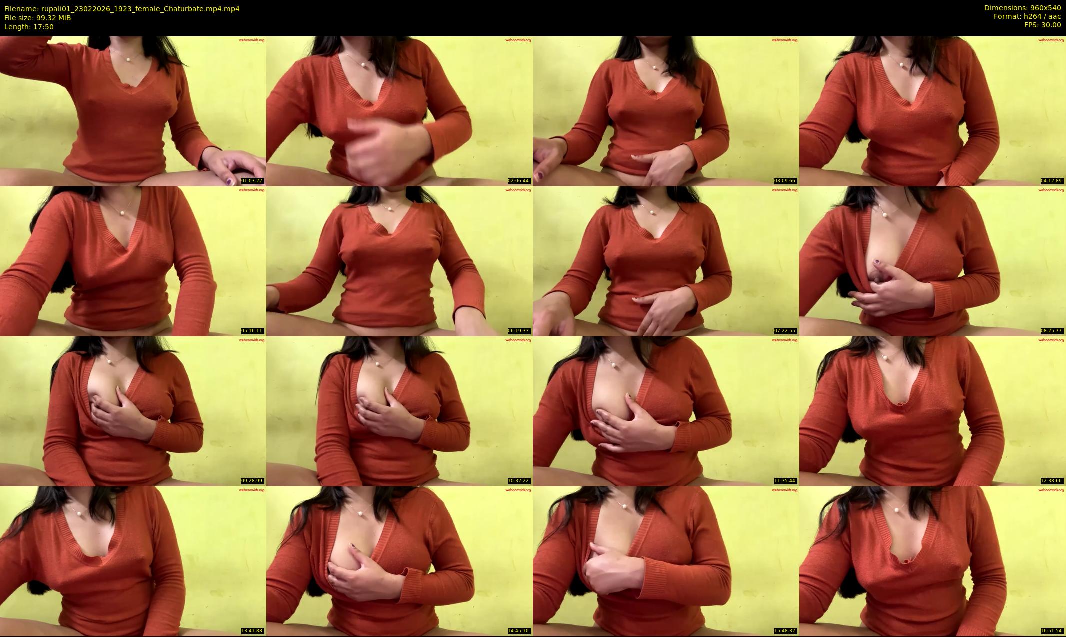 rupali01 — 18 minute Chaturbate female cam show recording, 480p, Feb 23, 2026