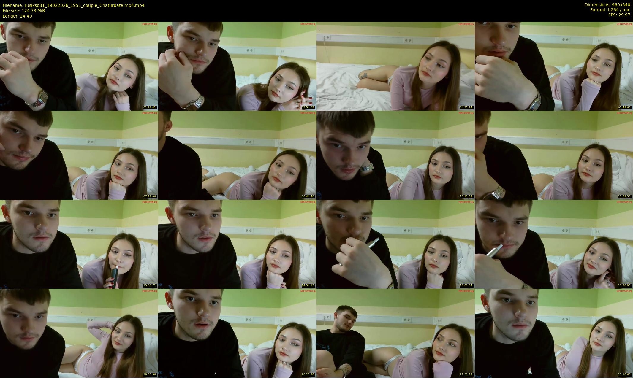 rusiksb31 — 25 minute Chaturbate couple cam show recording, 480p, Feb 19, 2026