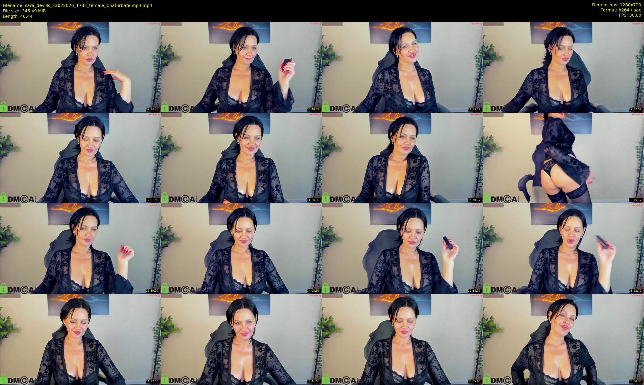 sara_devills — 41 minute Chaturbate female cam show recording, 720p, Feb 23, 2026