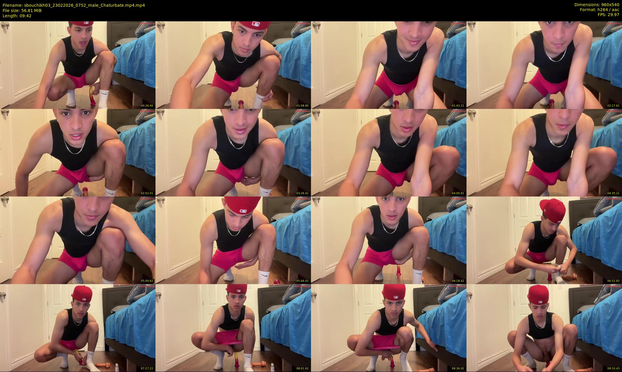 sbouchikh03 — 10 minute Chaturbate male cam show recording, 480p, Feb 23, 2026