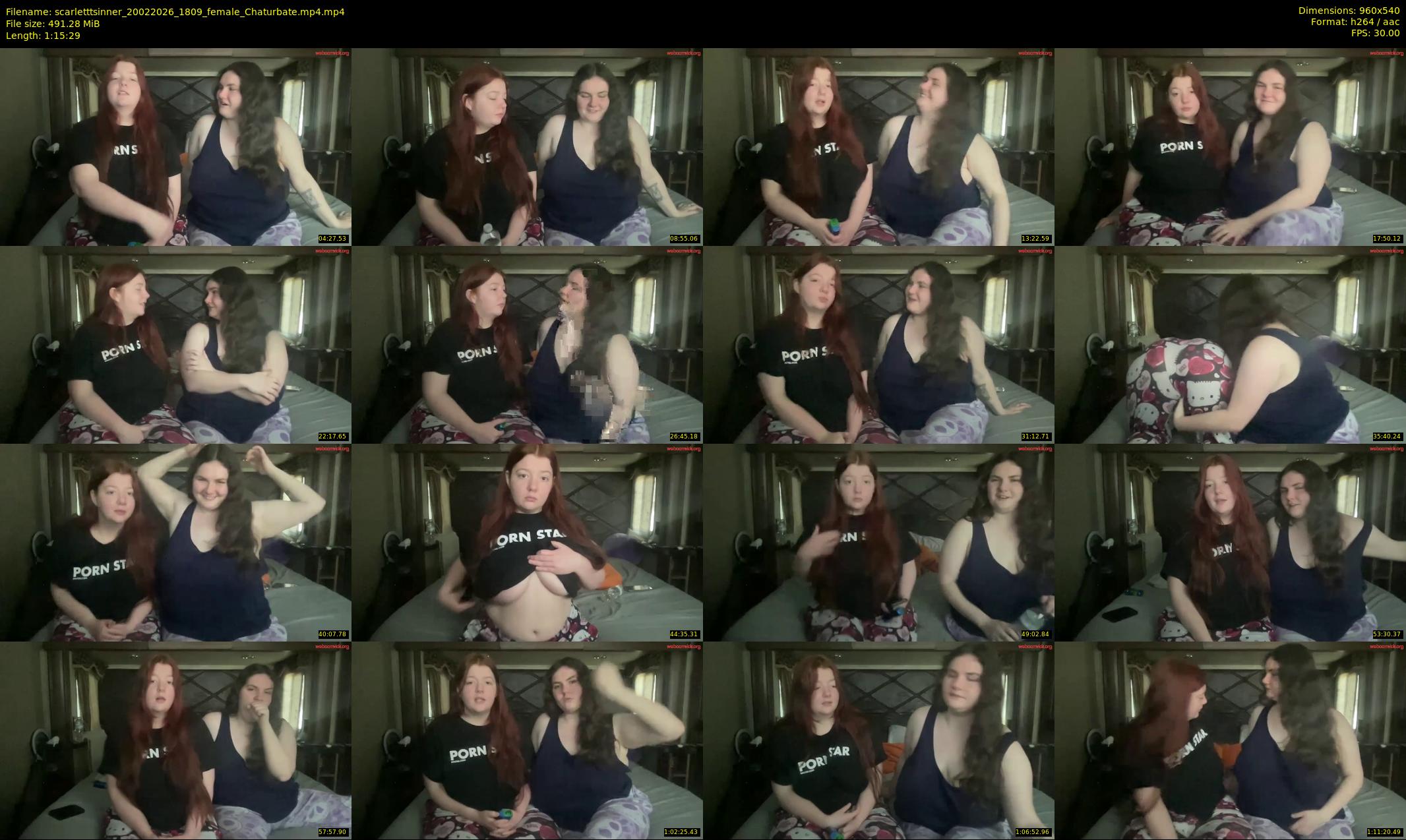 scarletttsinner — 76 minute Chaturbate female cam show recording, 480p, Feb 20, 2026
