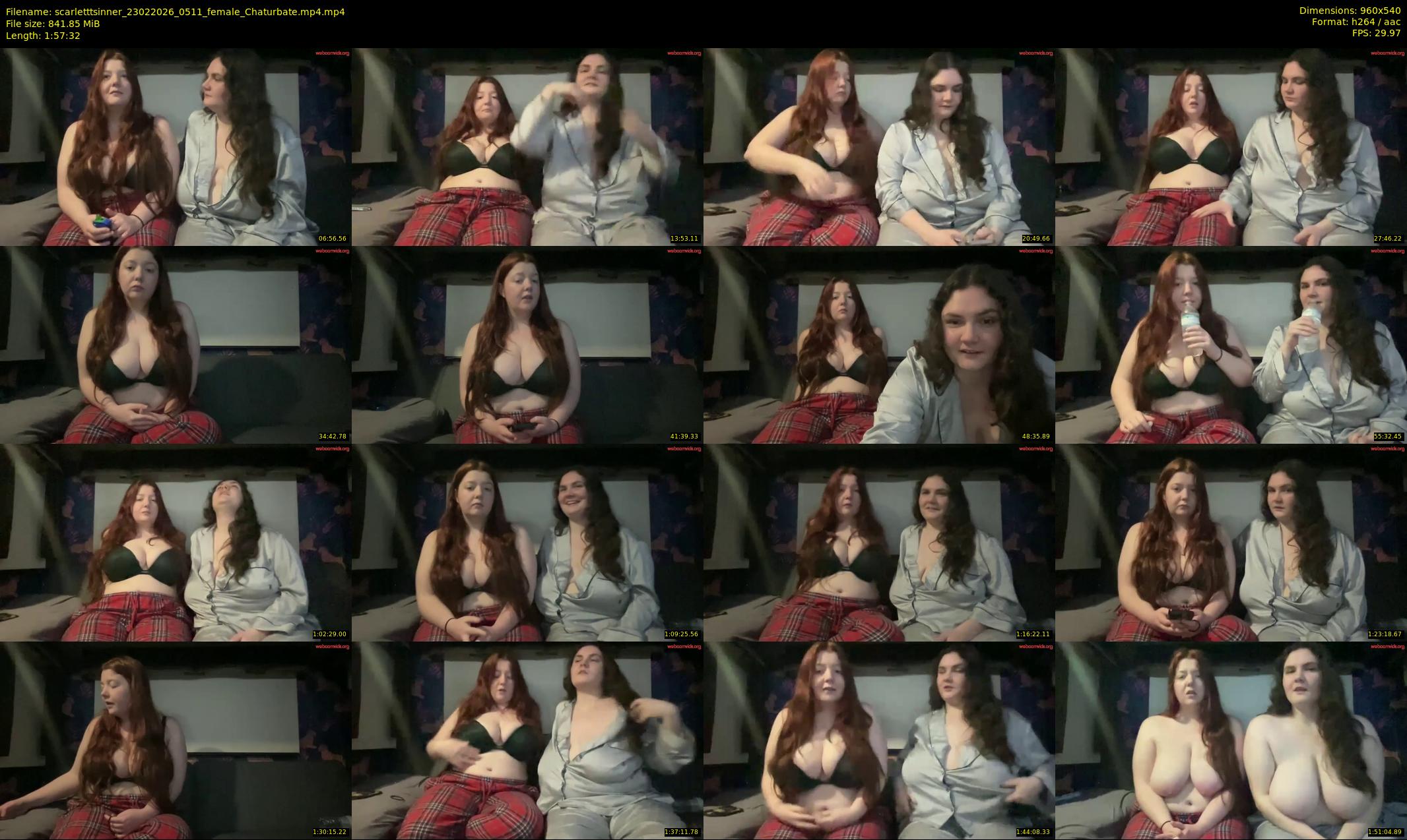 scarletttsinner — 118 minute Chaturbate female cam show recording, 480p, Feb 23, 2026