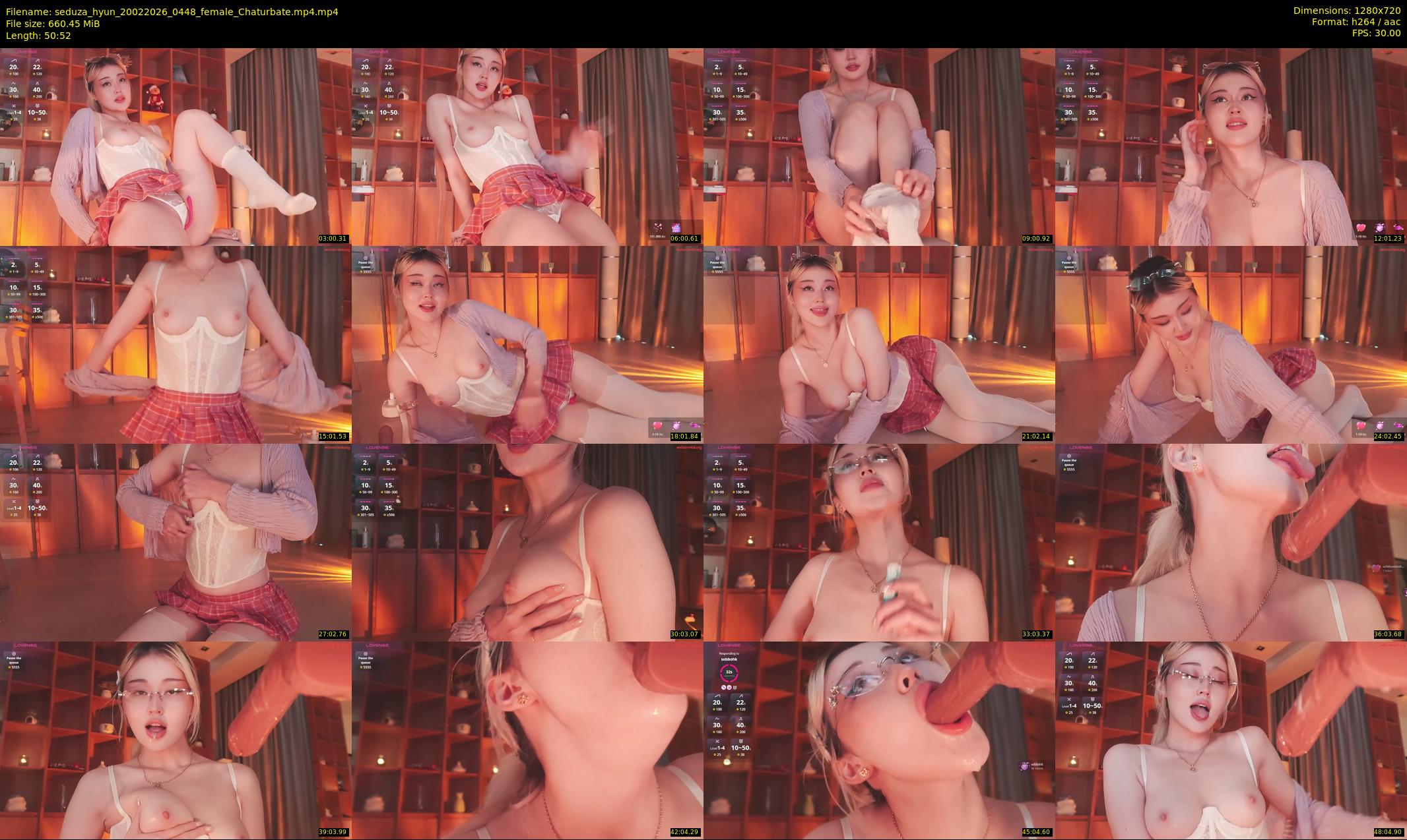 seduza_hyun — 51 minute Chaturbate female cam show recording, 720p, Feb 20, 2026