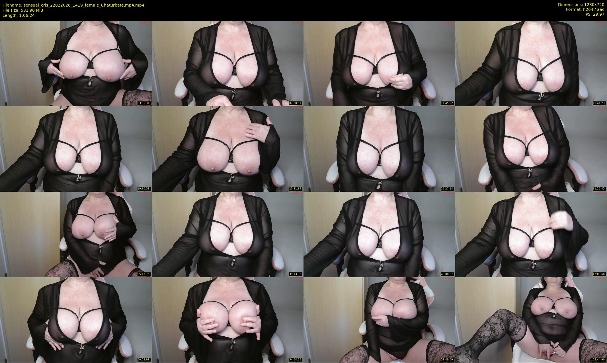 sensual_cris — 67 minute Chaturbate female cam show recording, 720p, Feb 22, 2026